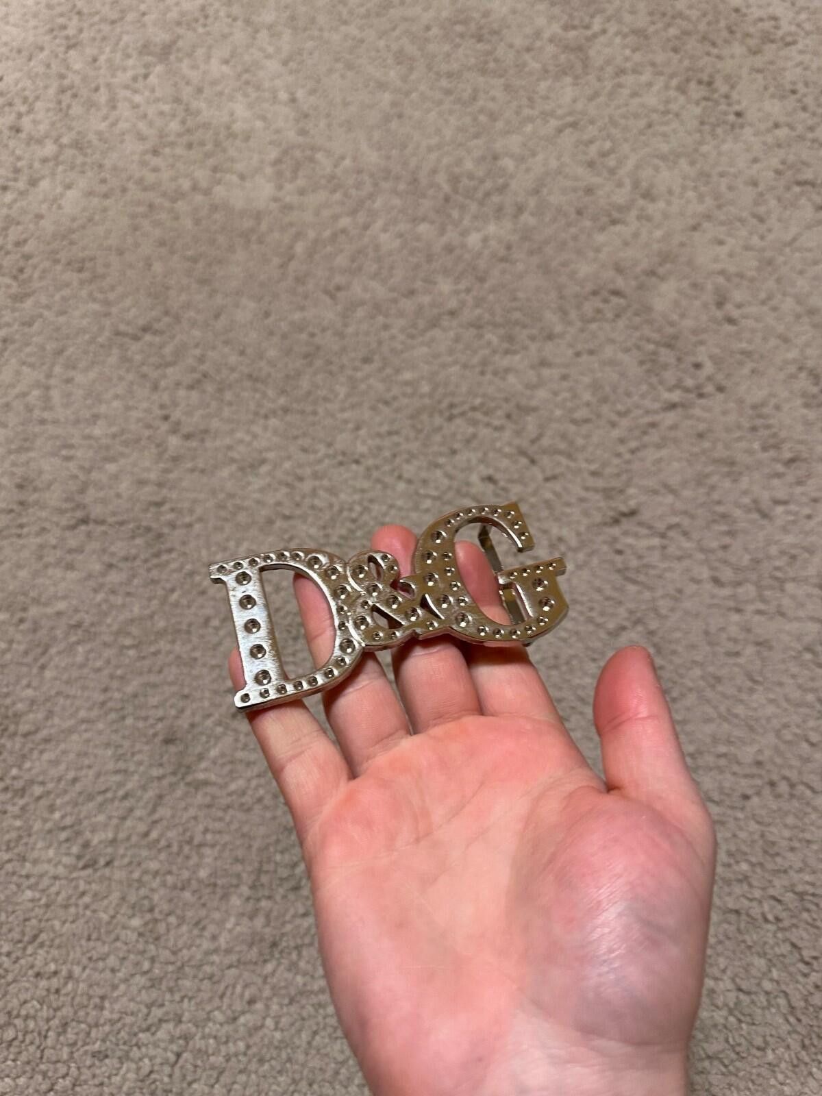 Dolce & Gabbana Dolce and Gabanna Belt Buckle Vintage Y2K Size ONE SIZE - 2 Thumbnail