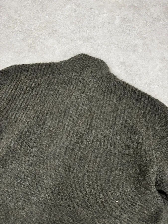 Armani 2010s Armani Khaki Green Wool Buttoned Sweater Size US S / EU 44-46 / 1 - 6 Thumbnail