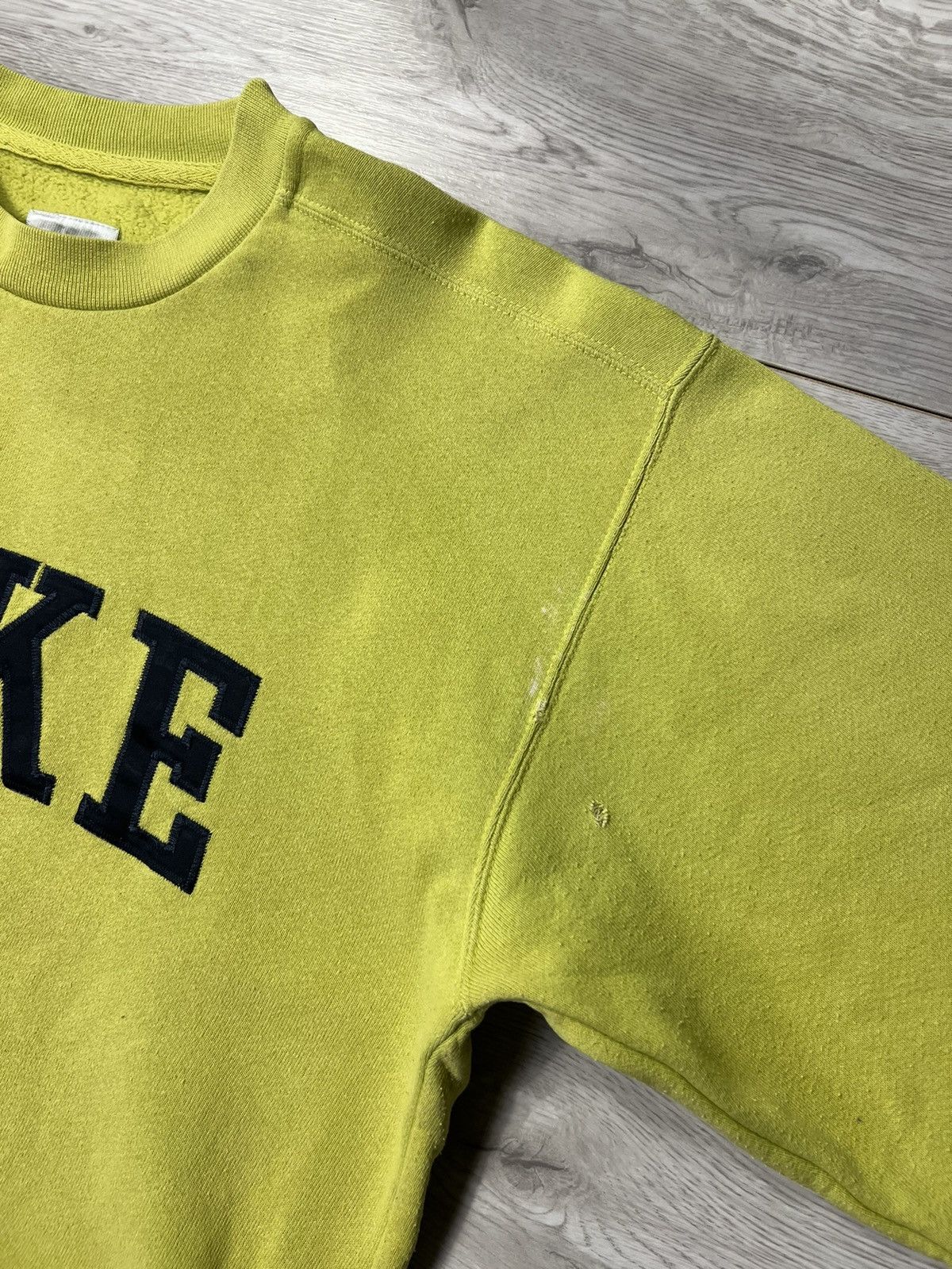 Nike × Vintage 90s Vintage Nike Embroidered Big Logo Oversized Sweatshirt Size US M / EU 48-50 / 2 - 9 Thumbnail