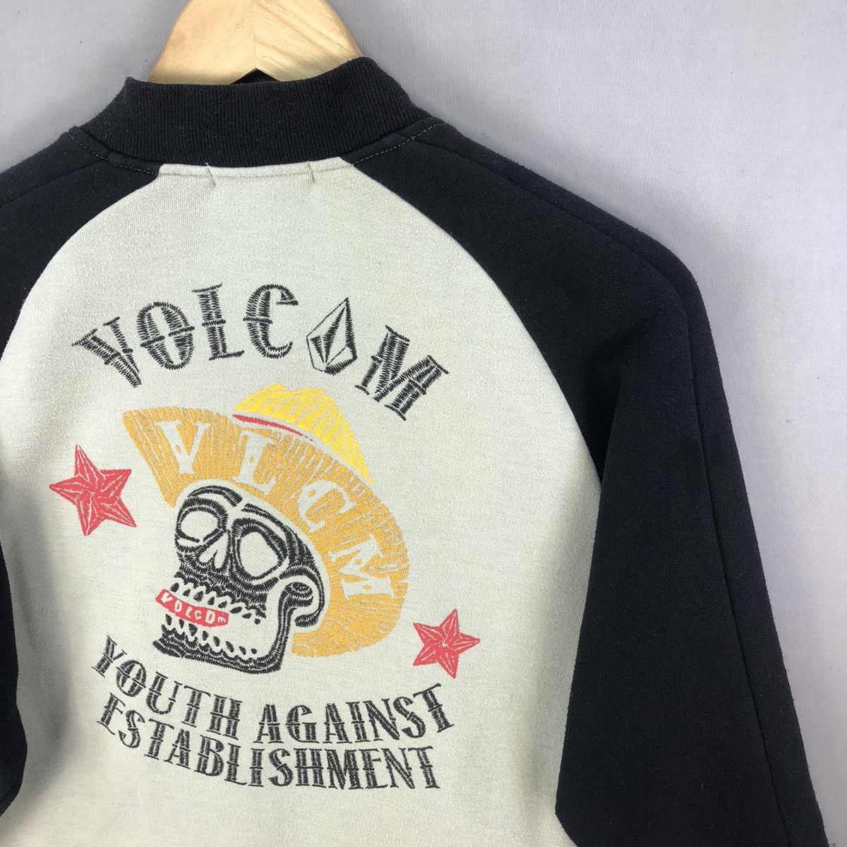 Volcom Vintage 00’s Volcom Graphic Lining Two Tone Zipper Jacket Size US S / EU 44-46 / 1 - 7 Thumbnail
