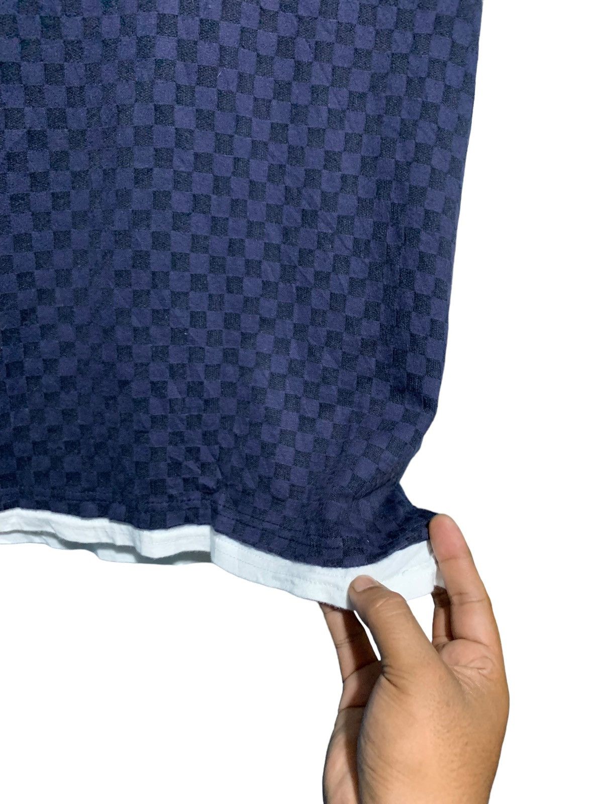 Issey Miyake × Tete Homme Tete Homme issey miyake double layer checker board t shirt Size US M / EU 48-50 / 2 - 5 Thumbnail