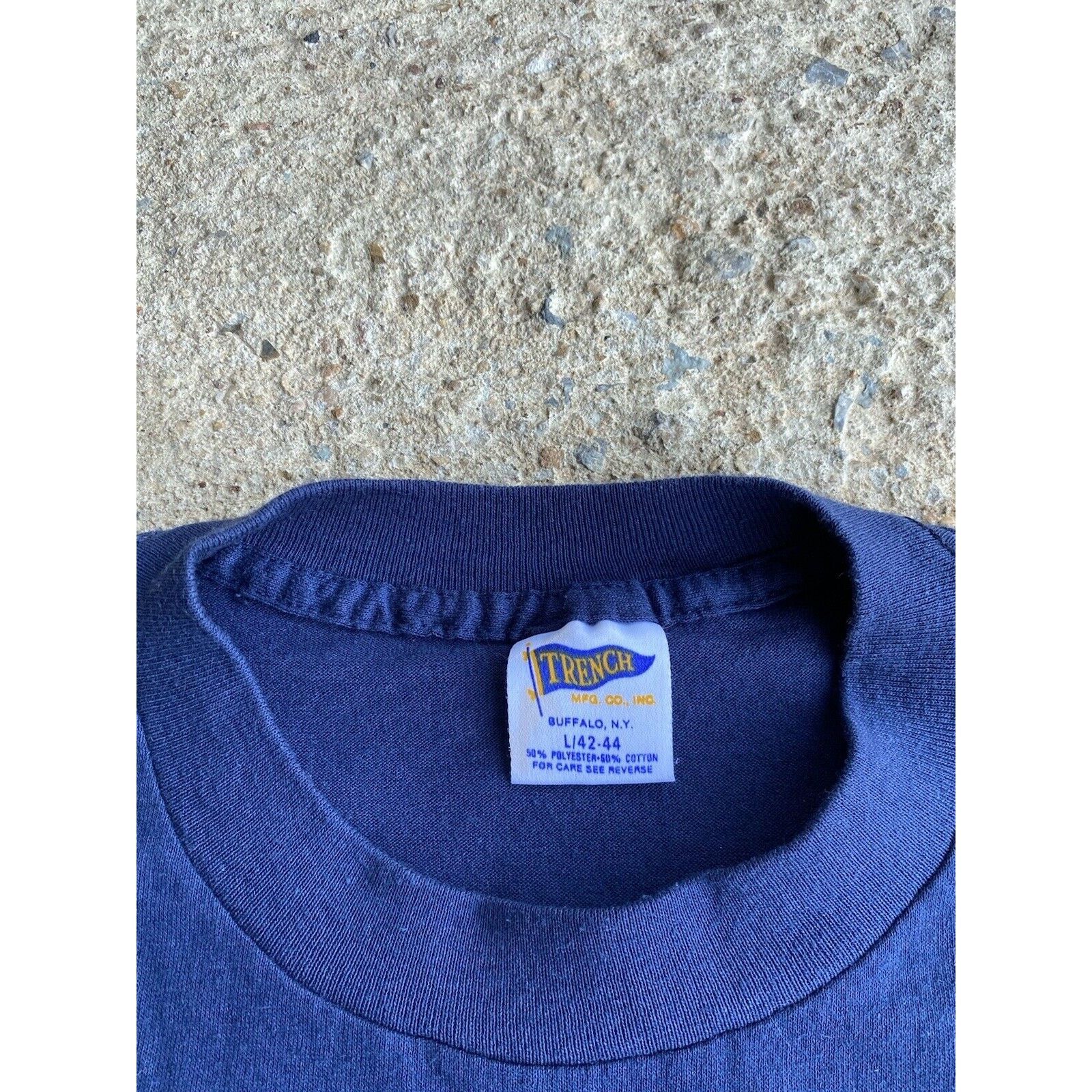 MLB Vintage 90s Atlanta Braves Baseball T Shirt Large Used Blue Size US L / EU 52-54 / 3 - 4 Thumbnail