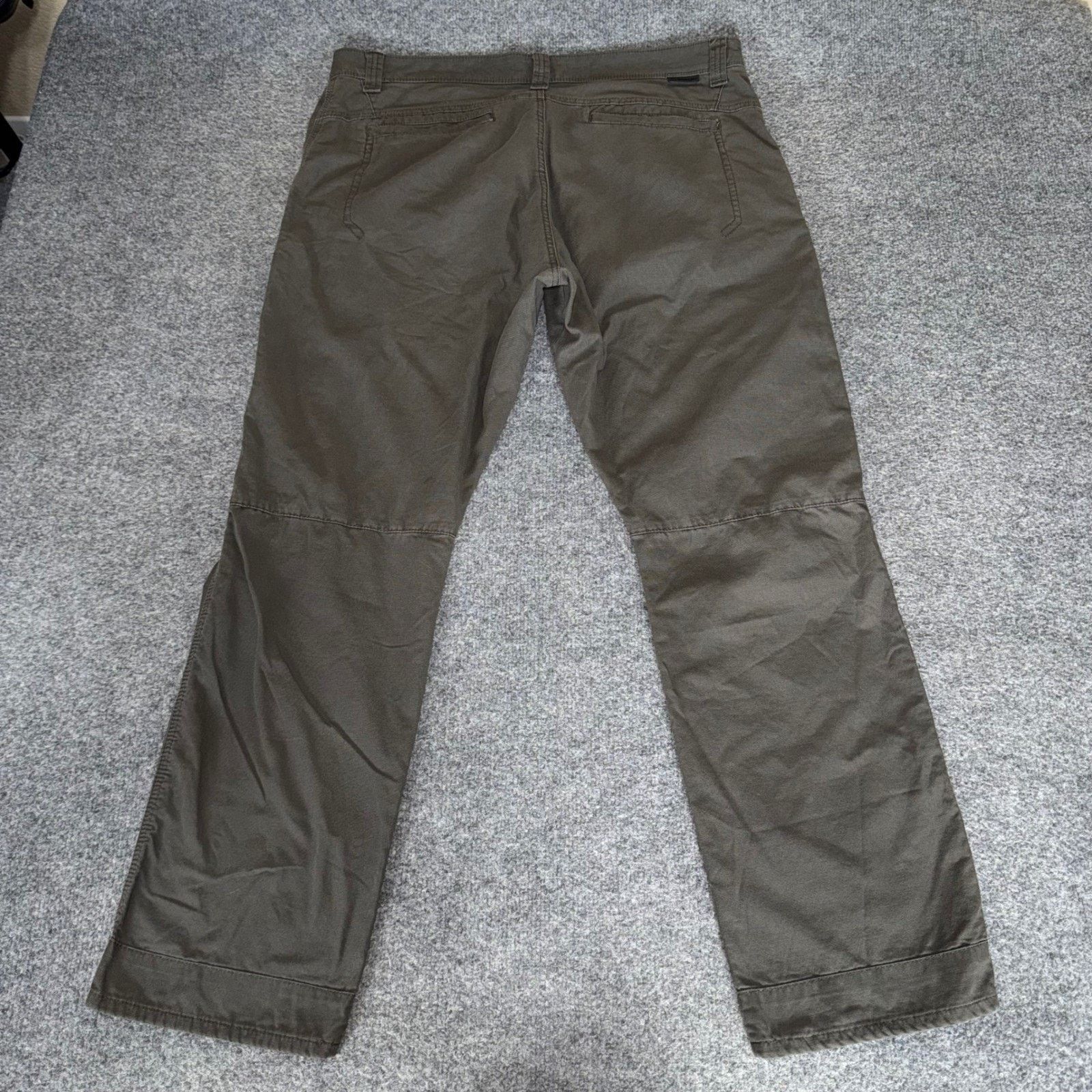 Wrangler Wrangler ATG Mens 38x32 Olive Outdoor Hiking Pants Size US 38 / EU 54 - 4 Thumbnail