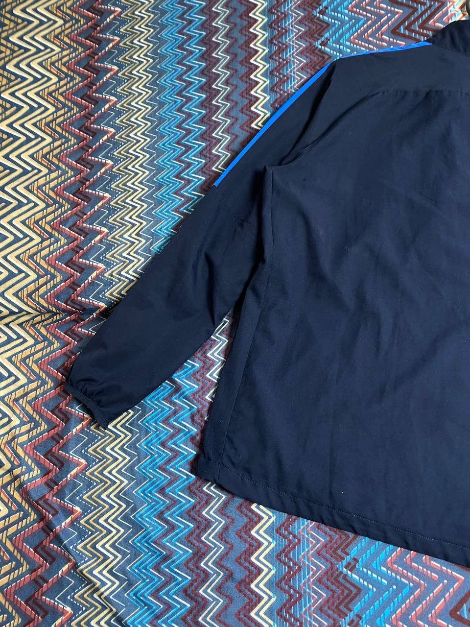 Nike × Vintage 90's NIKE RARE SWOOSH LOGO Y2K TRACK JACKET Size US L / EU 52-54 / 3 - 5 Thumbnail