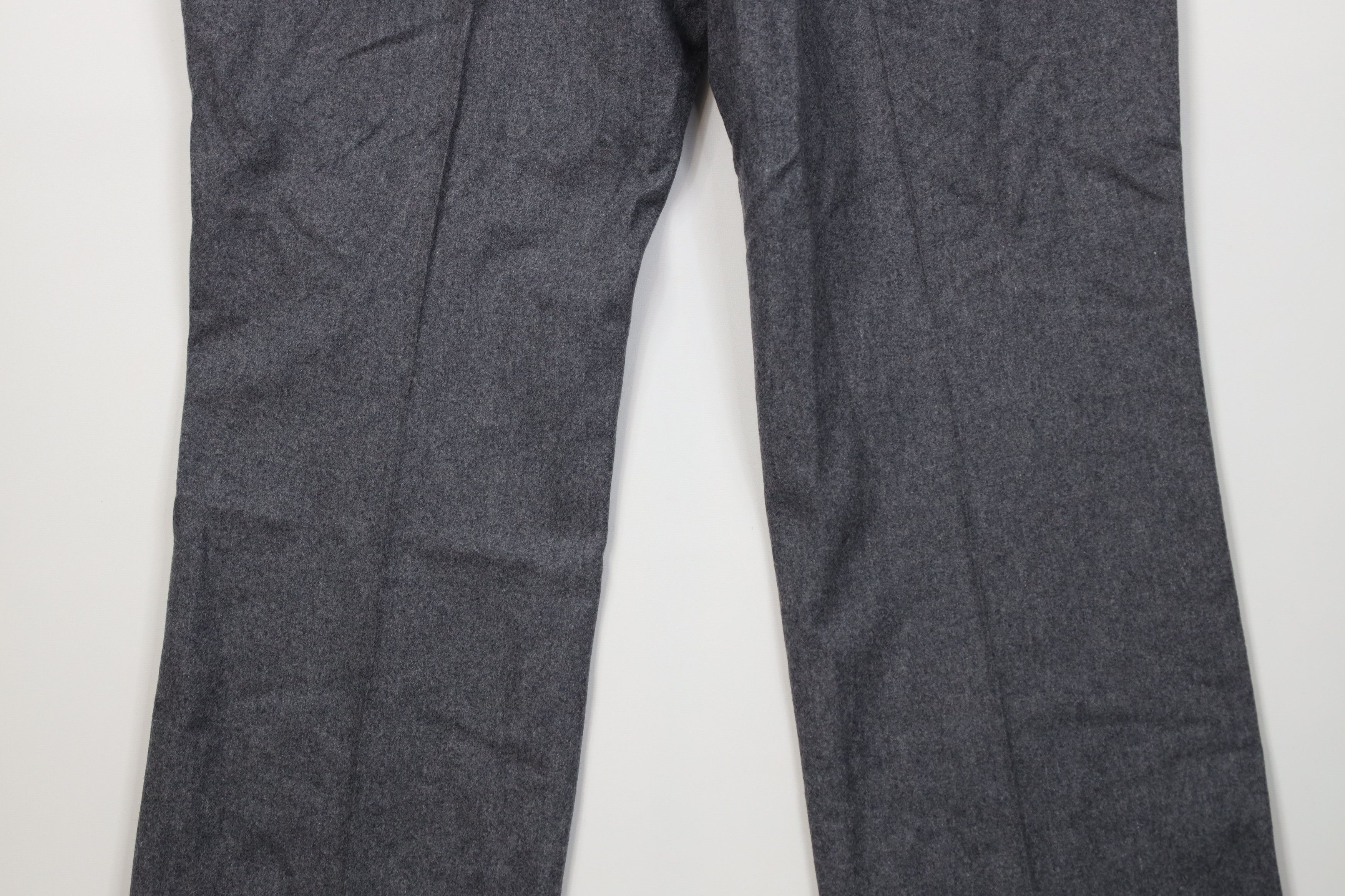 Vintage Vintage 70s Streetwear Wool Blend Knit Wide Leg Chino Pants Size US 38 / EU 54 - 10 Thumbnail