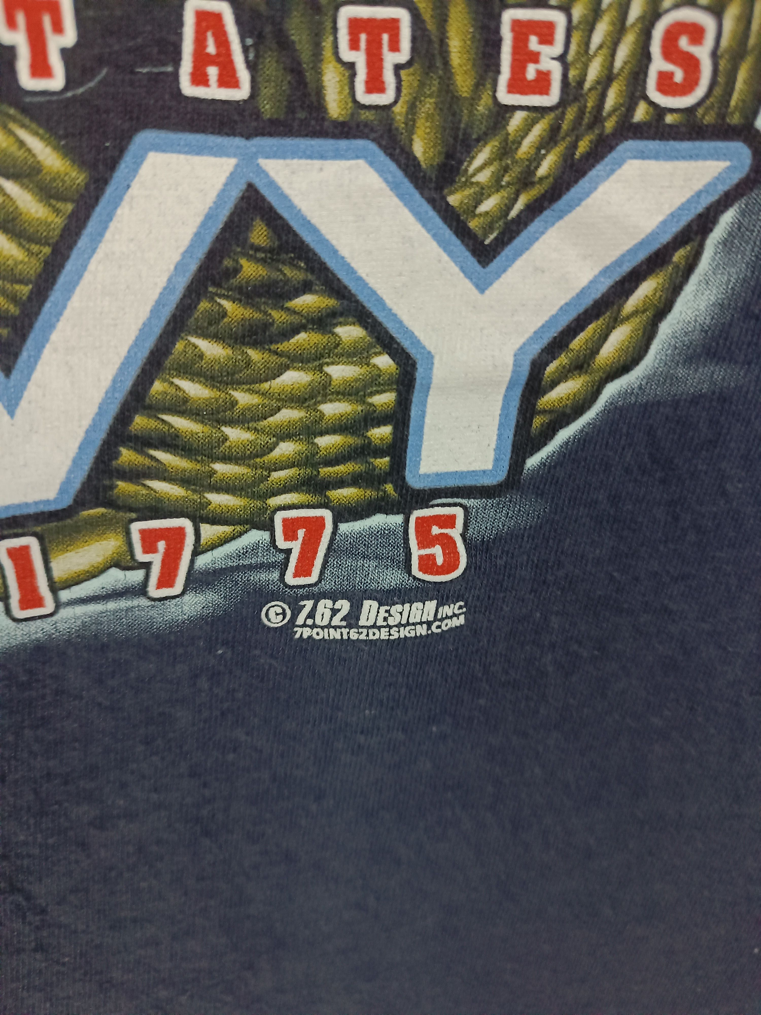 Vintage VINTAGE NAVY DON'T TREAD ON ME MARINE CORP USA Size US M / EU 48-50 / 2 - 19 Thumbnail
