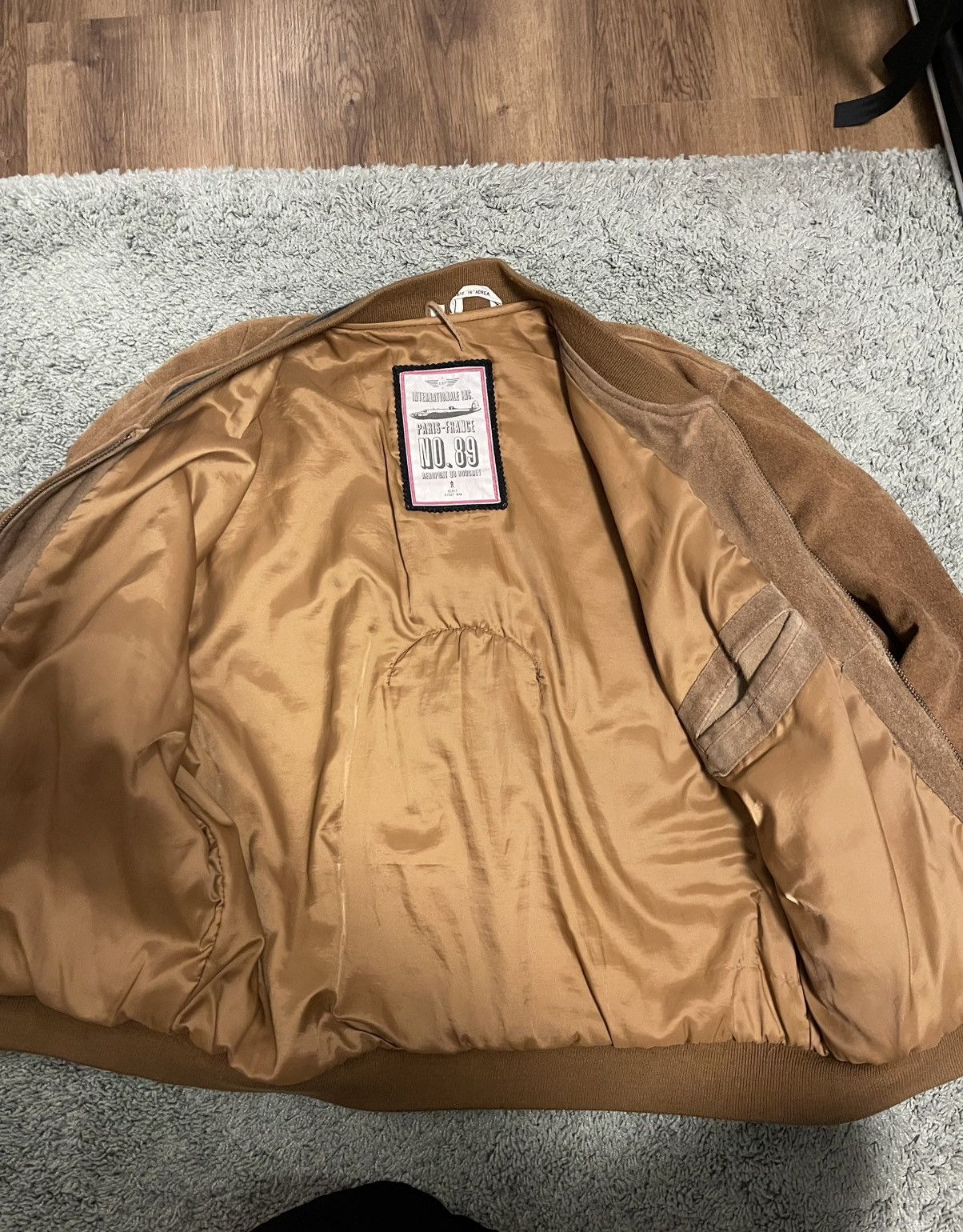 Other Vintage Aero-France/Leather Bomber Jacket/Size L Size US L / EU 52-54 / 3 - 6 Thumbnail