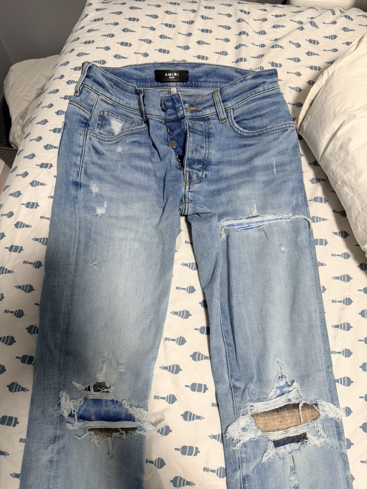 Amiri Amiri mx1 Size US 28 / EU 44 - 2 Thumbnail