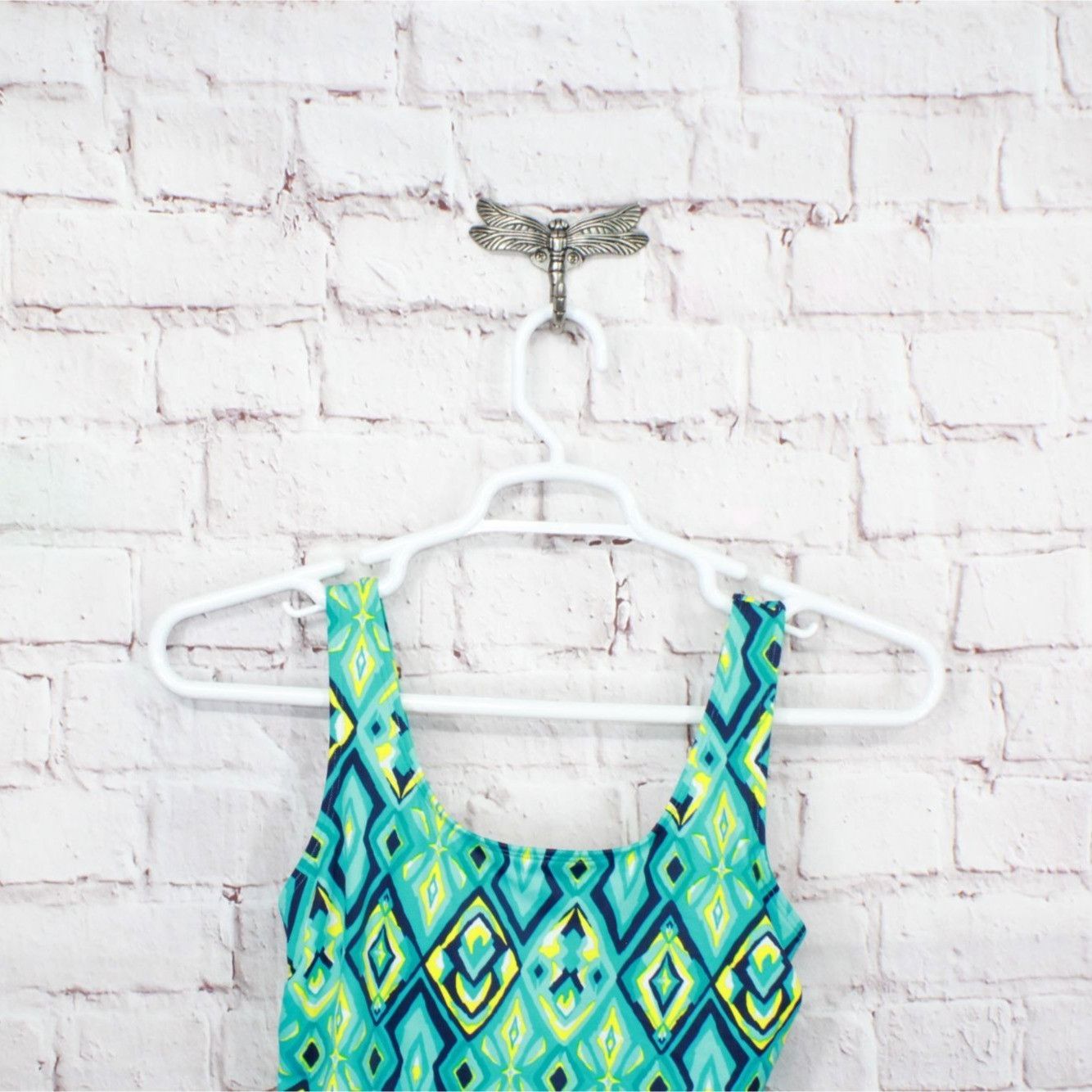 L.L. Bean × Swims LL Bean Women's BeanSport Swimwear Scoopneck Tankini Top Size S / US 4 / IT 40 - 2 Thumbnail