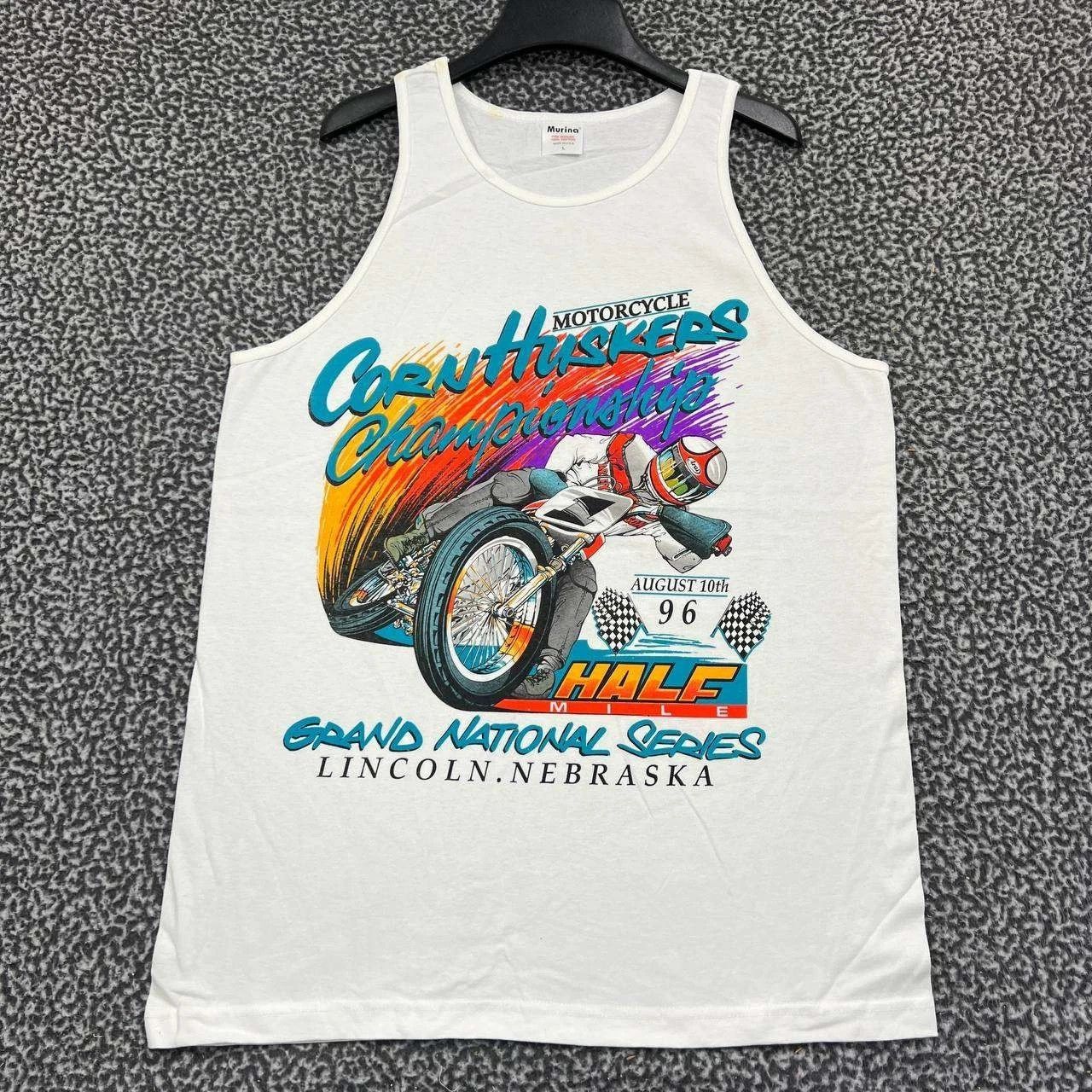 Other Vintage Cornhuskers Motorcycle Shirt L Murina Sleeveless Size US L / EU 52-54 / 3 - 1 Thumbnail