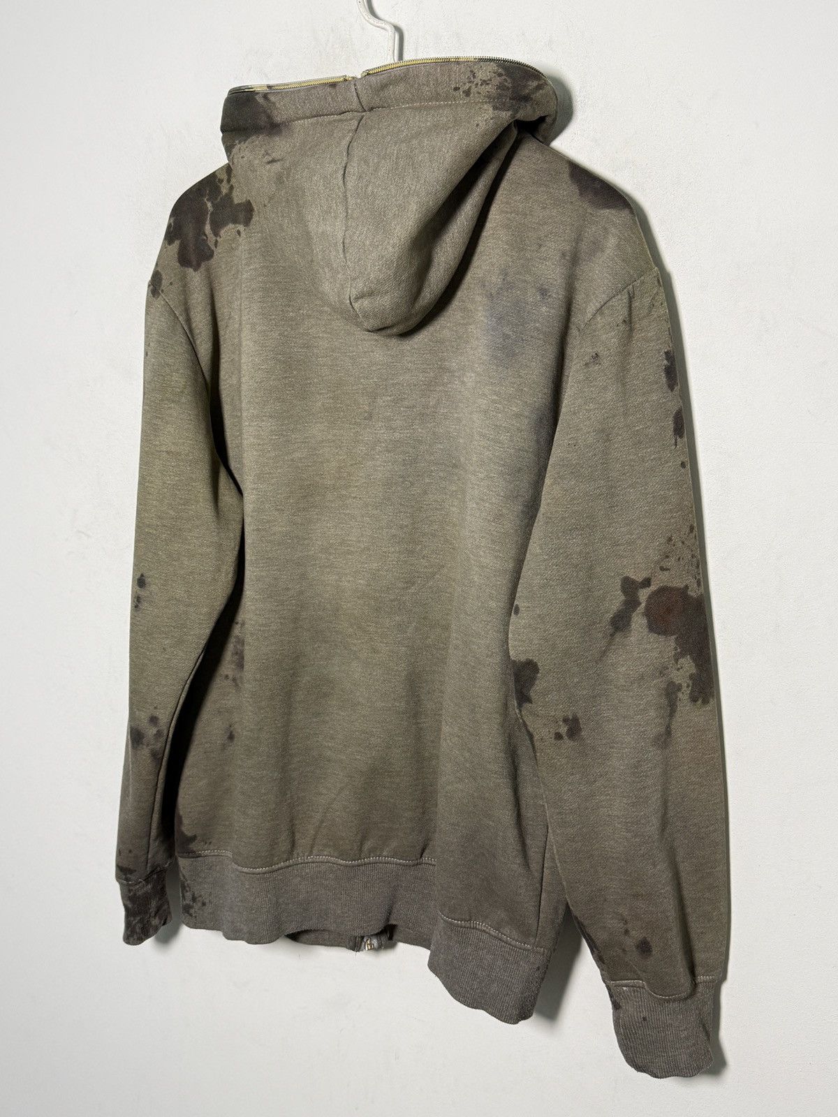 Seditionaries Fishbone gimp hoodie reworked custom hand dyed treatment Size US L / EU 52-54 / 3 - 8 Thumbnail