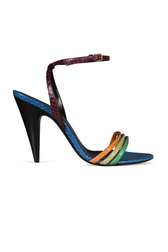 Saint Laurent Paris Heels Liya Size US 7 / IT 37 - 1 Thumbnail