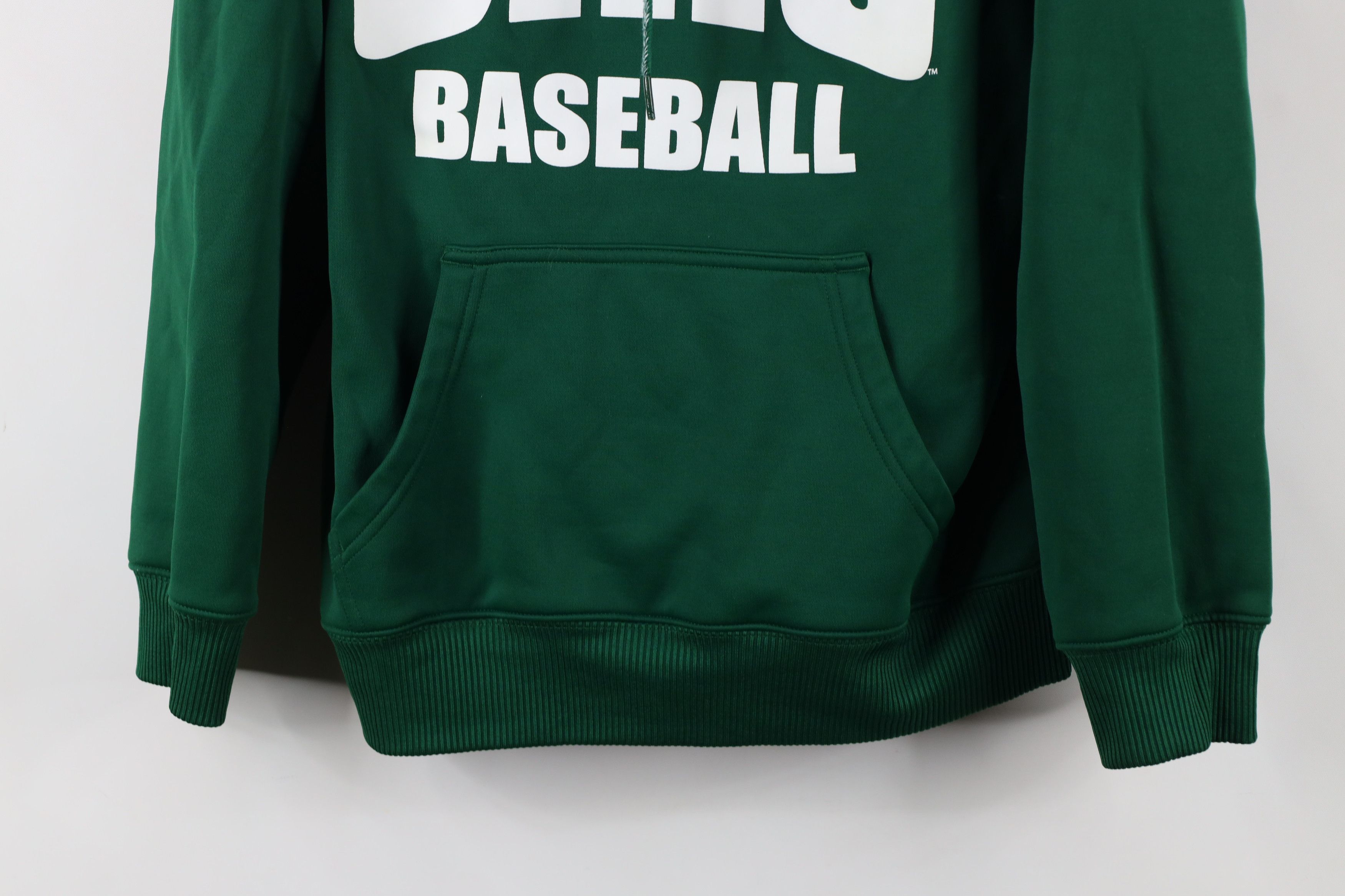 Adidas × Vintage Adidas Ohio University Baseball Hoodie Sweatshirt Green Size US S / EU 44-46 / 1 - 3 Thumbnail
