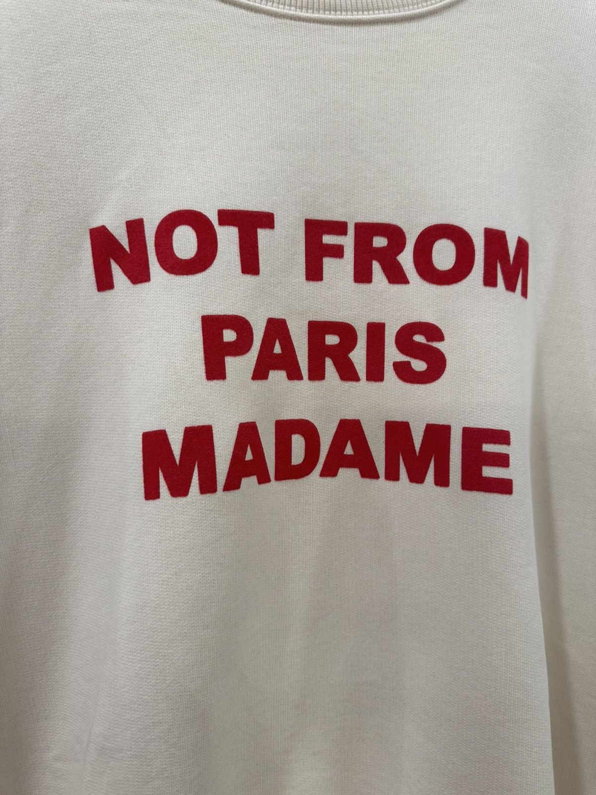 Drole De Monsieur Drole De Monsieur 2021 Not From Paris Madame Crewneck Size L Size US L / EU 52-54 / 3 - 2 Thumbnail