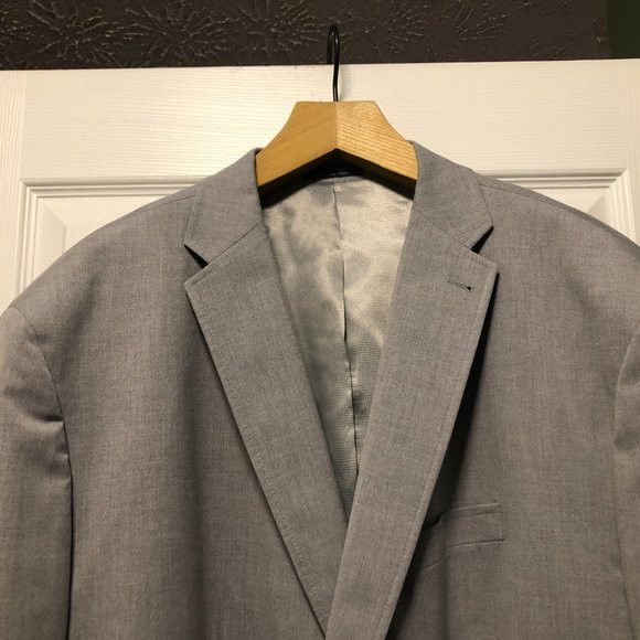 Murano Murano big & tall men's sport coat jacket blazer 4XB Size 50R - 2 Thumbnail