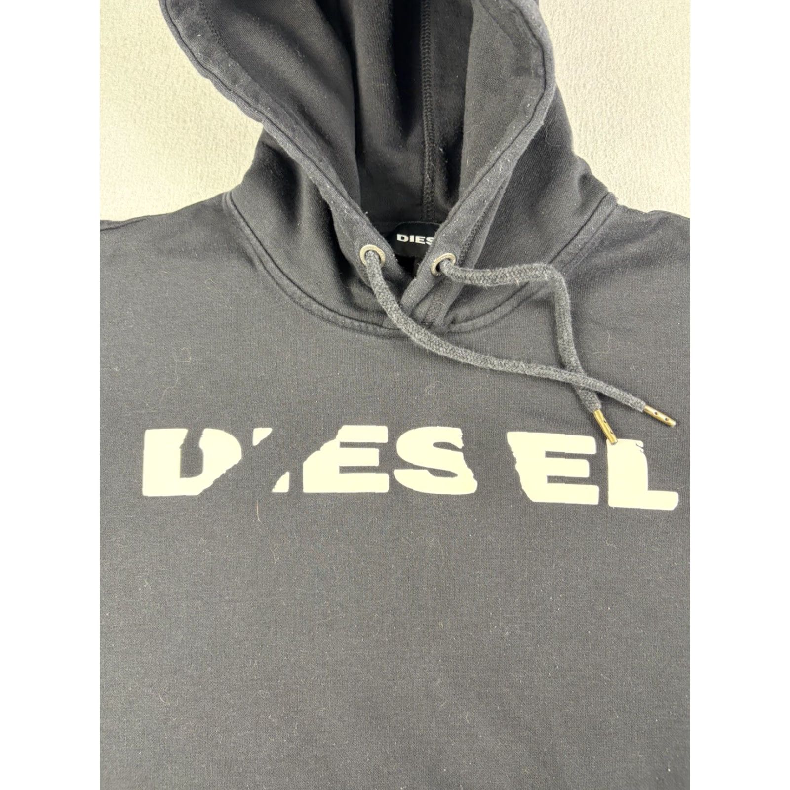 Diesel Diesel Hoodie Pullover Men M Black Logo Sweatshirt Size Medium Vintage No Size US M / EU 48-50 / 2 - 3 Thumbnail