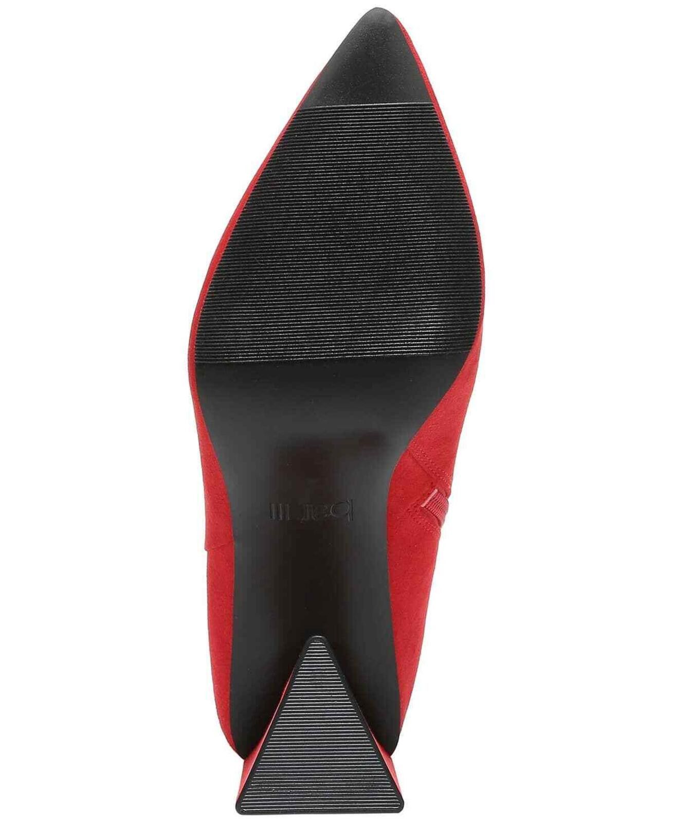 Bar III Bar III Women's Red Asya Flared Booties - 6.5 - Red Size US 6.5 / IT 36.5 - 5 Thumbnail