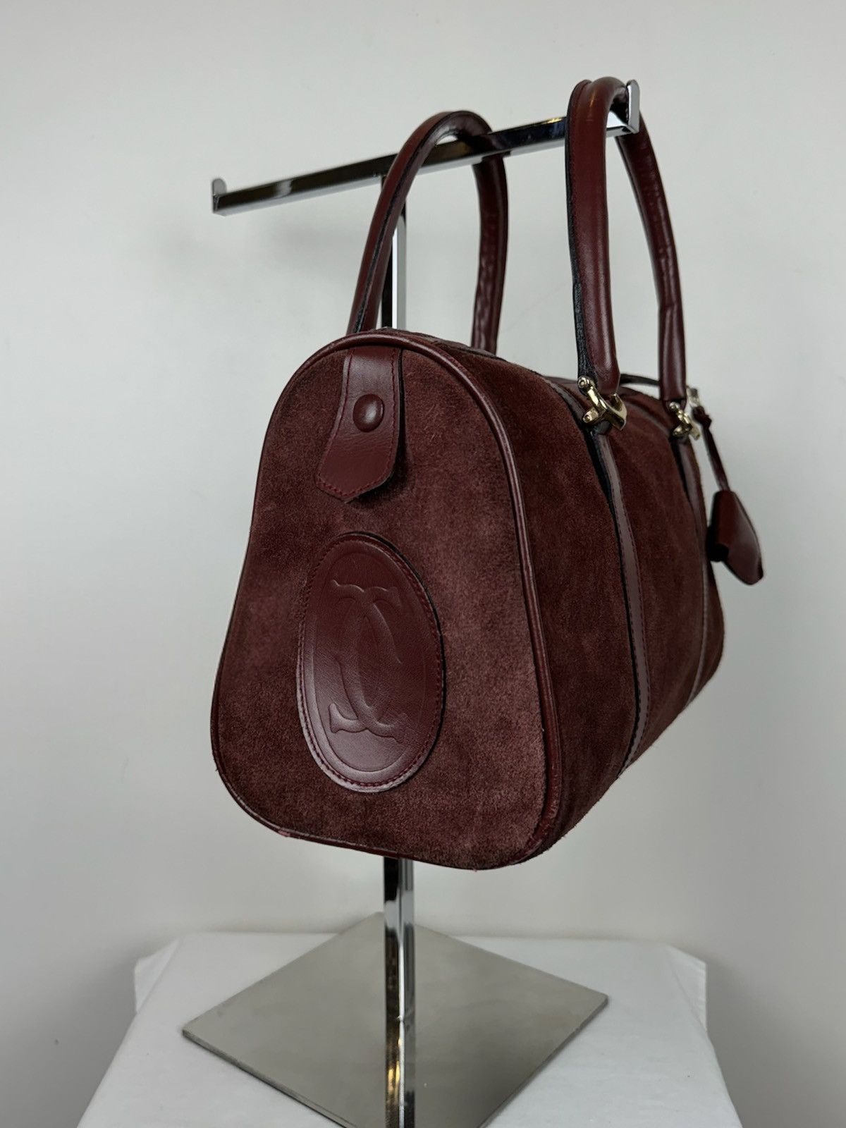 Cartier Vintage Cartier Bowling Boston bag original luxury item Size ONE SIZE - 2 Thumbnail