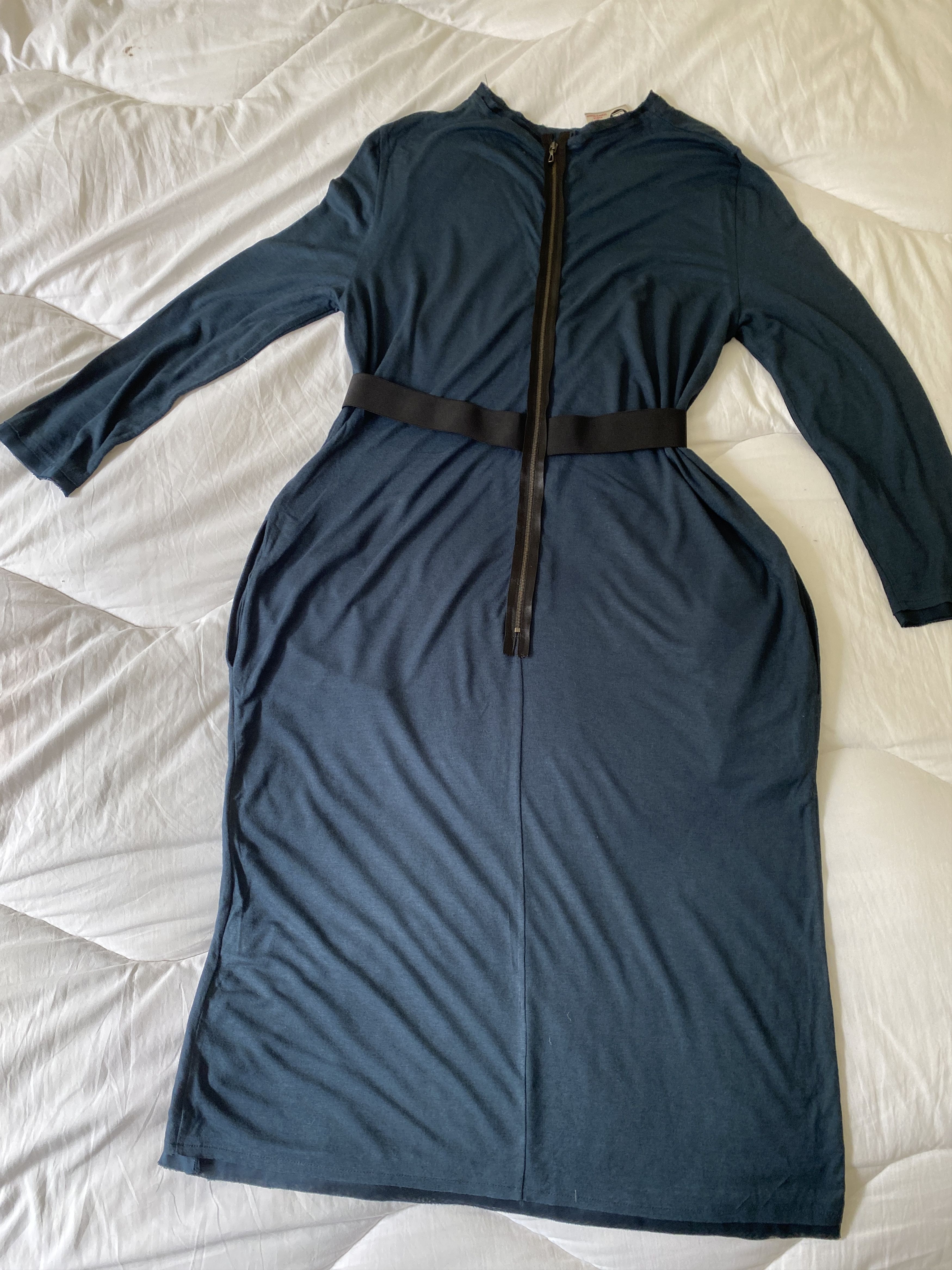 Lanvin Teal blue wool Lanvin dress Size XL / US 12-14 / IT 48-50 - 2 Thumbnail