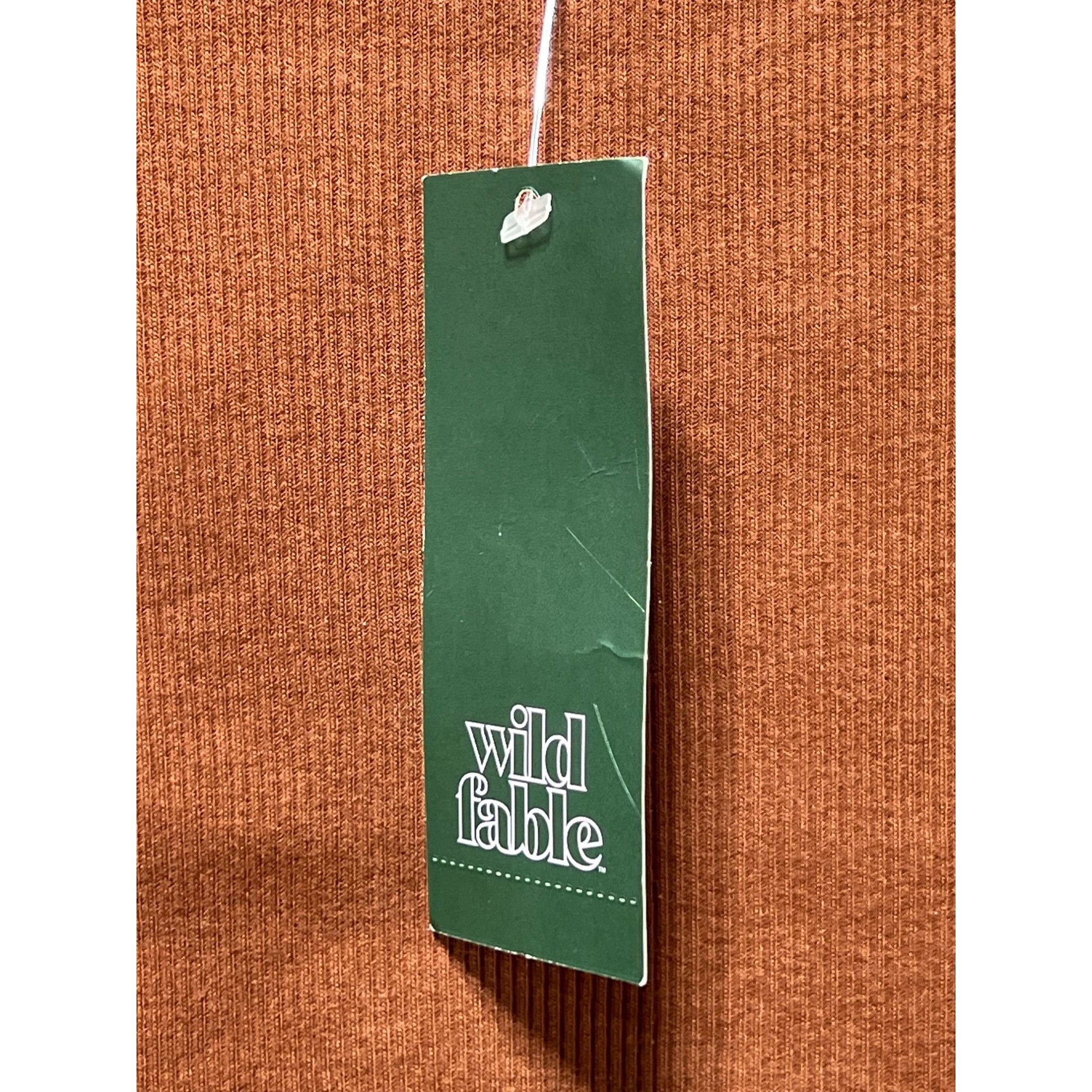 Other Wild Fable - Women's Round Neck Short Sleeve T-Shirt - Brown Size XXL / US 16-18 / IT 52-54 - 9 Thumbnail