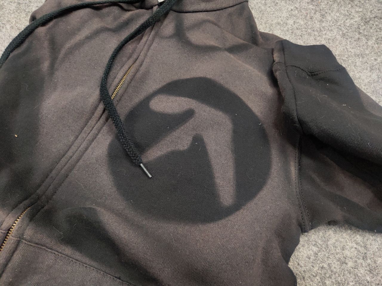 Apex One Vintage 90's Aphex Twin Logo Sun Faded Boxy Blank Zip Hoodie Size US M / EU 48-50 / 2 - 16 Thumbnail