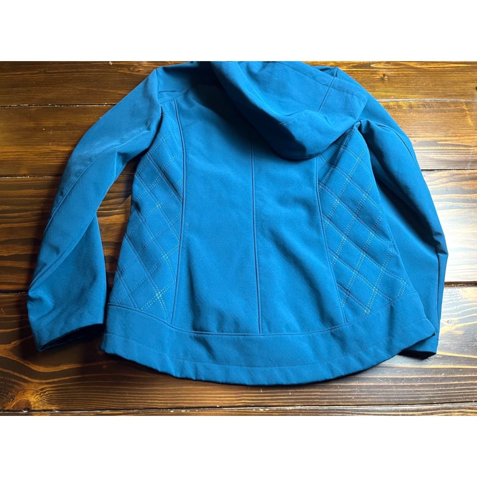 【WIND BREAKER】 VINTAGE? No — ZX ZeroXposur Jacket Women's M Blue Full Zip Wind