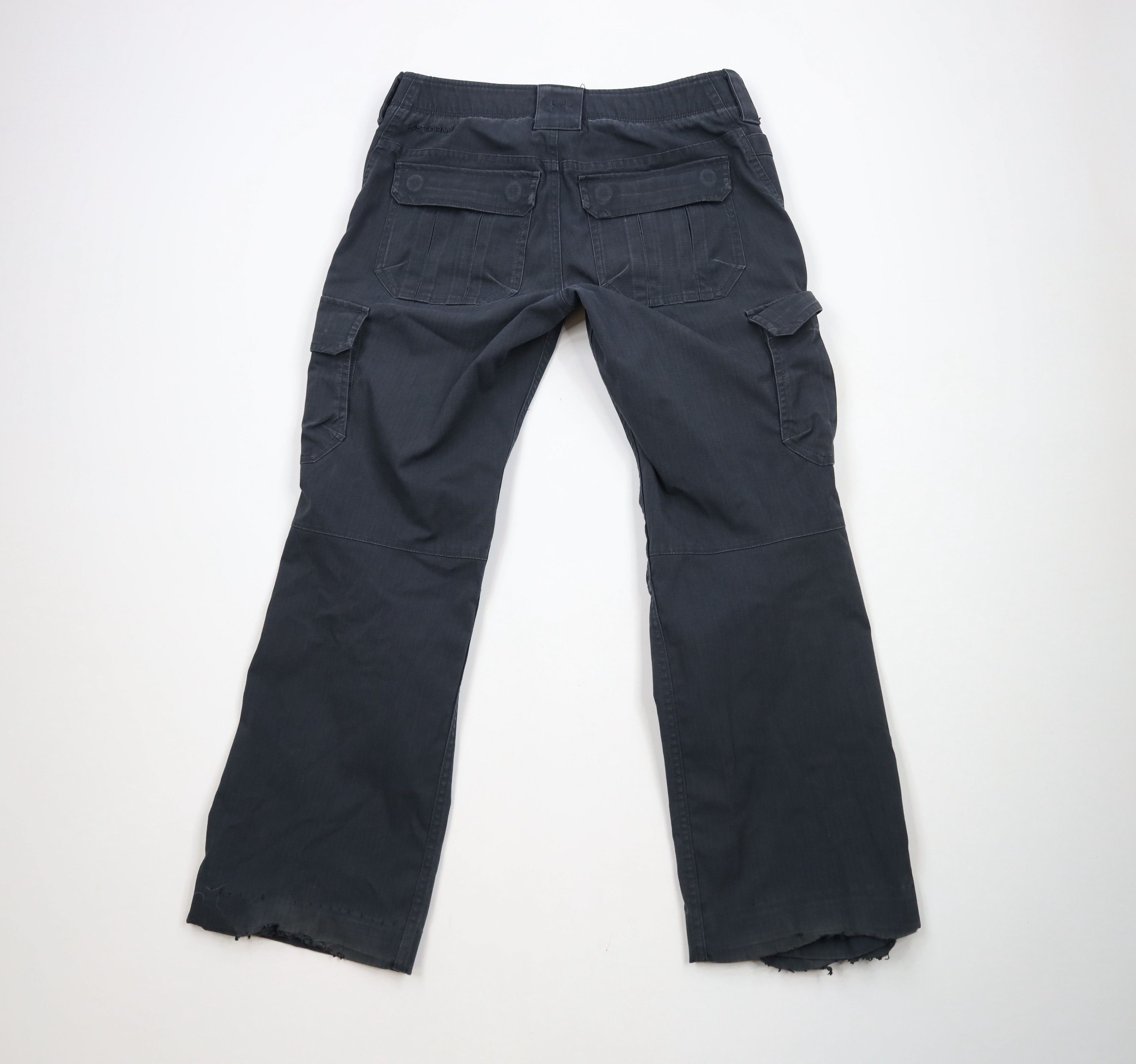 Under Armour × Vintage Under Armour Thrashed Ripstop Tactical Uniform Cargo Pants Size 32" / US 10 / IT 46 - 11 Thumbnail