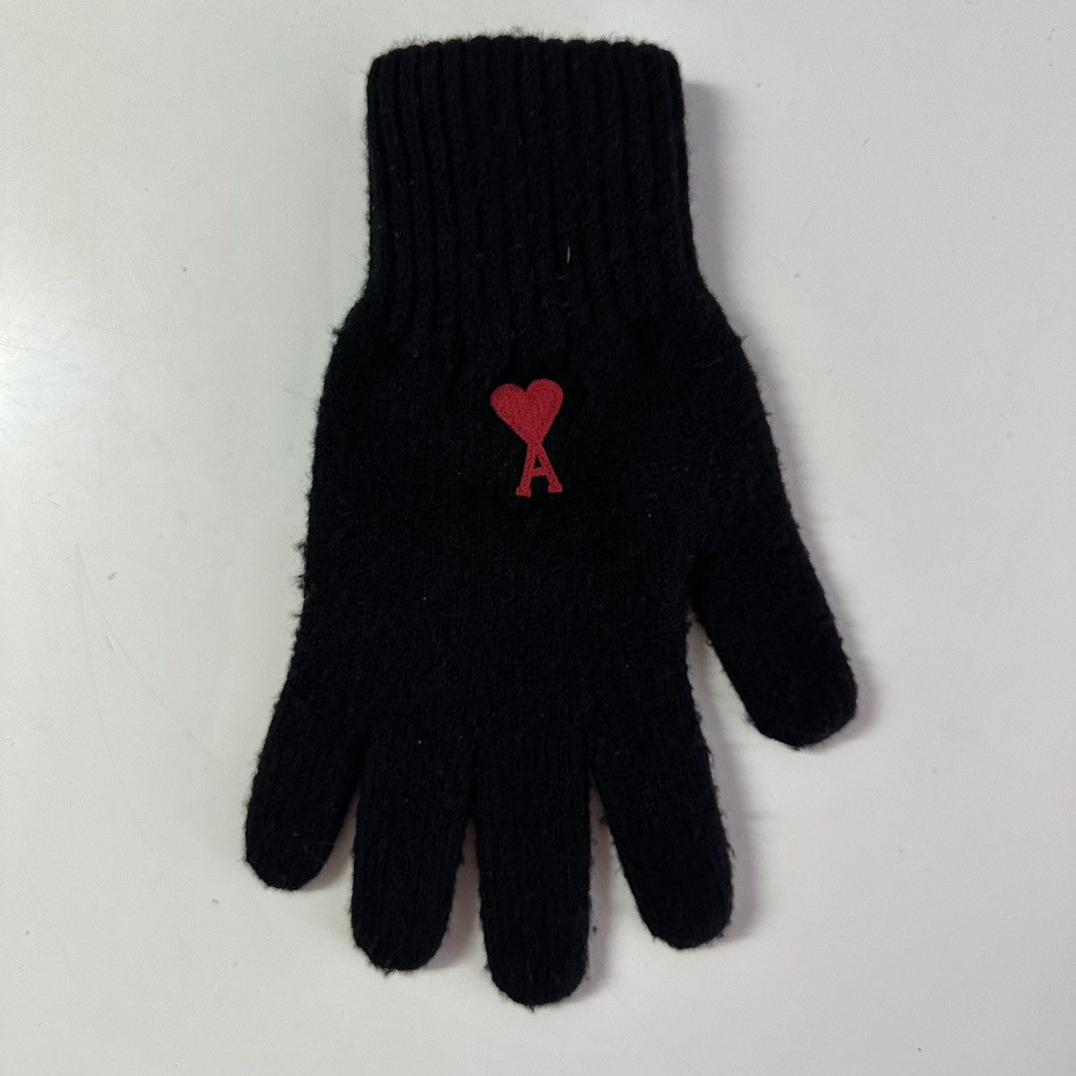 AMI Rare Ami Knit Gloves Size ONE SIZE - 9 Thumbnail