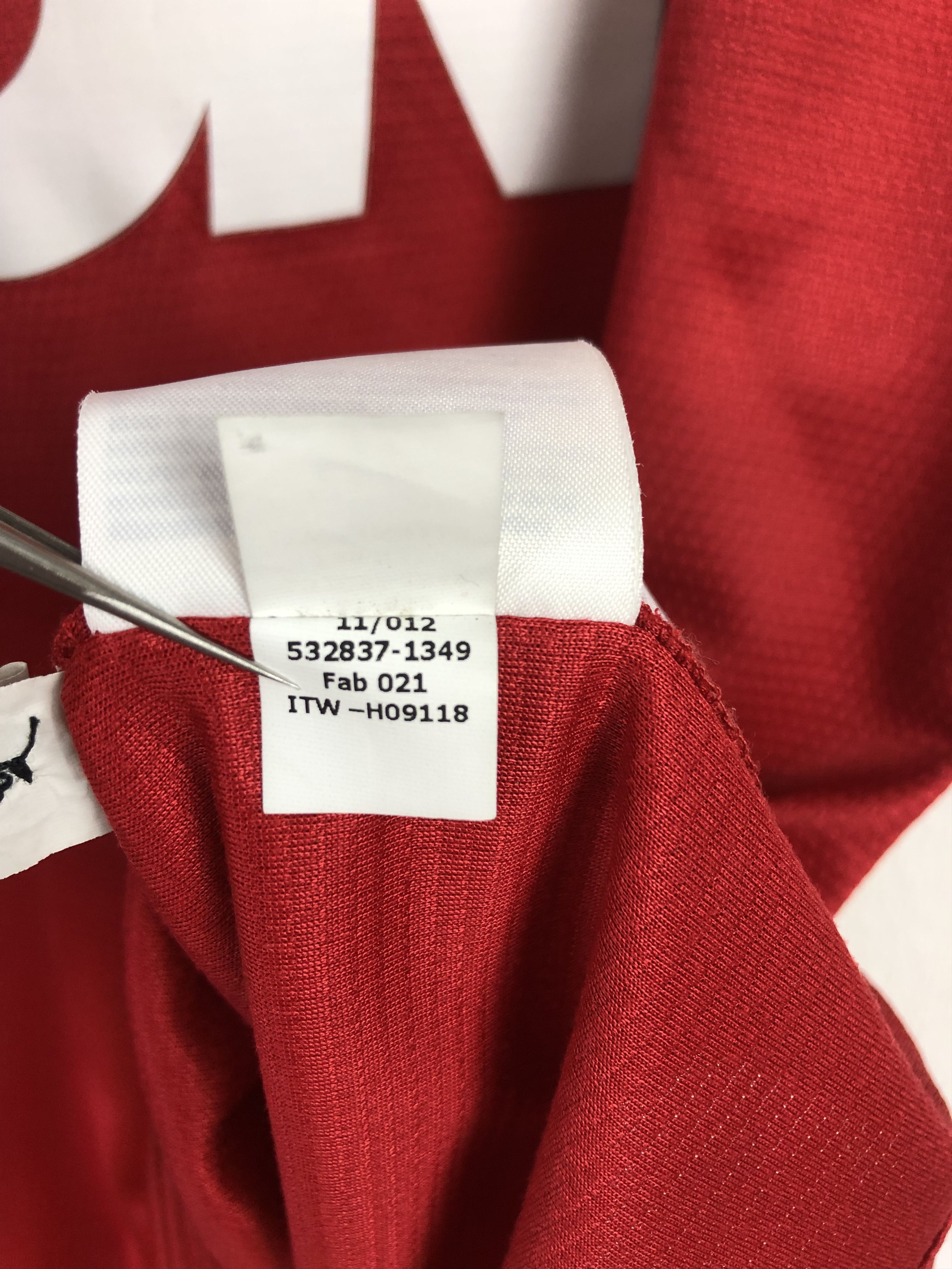 Nike Manchester United football shirt 2013 Soccer Nike Jersey Size US L / EU 52-54 / 3 - 15 Thumbnail