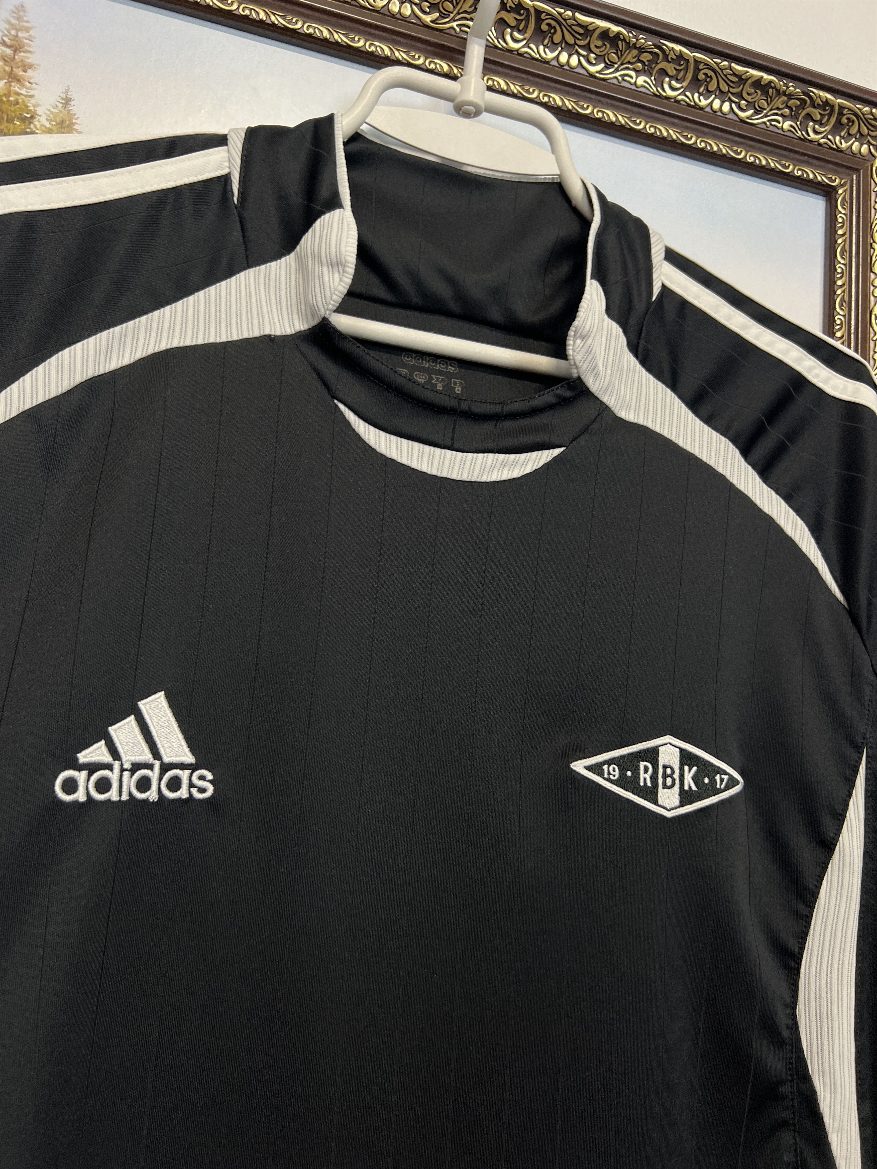Adidas Rosenborg Away football shirt 2007 Soccer Jersey Trikot Size US M / EU 48-50 / 2 - 3 Thumbnail