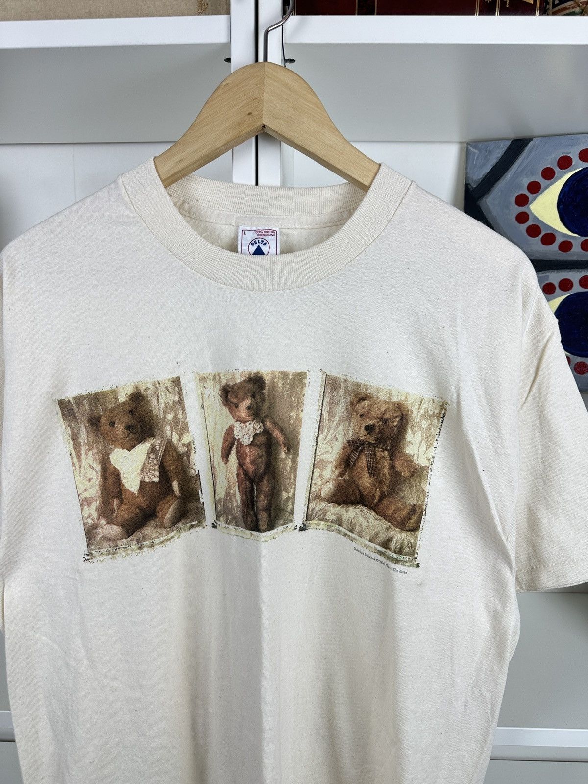 Delta Vintage 1996 90s cute teddy bears tee t-shirt Size US L / EU 52-54 / 3 - 2 Thumbnail