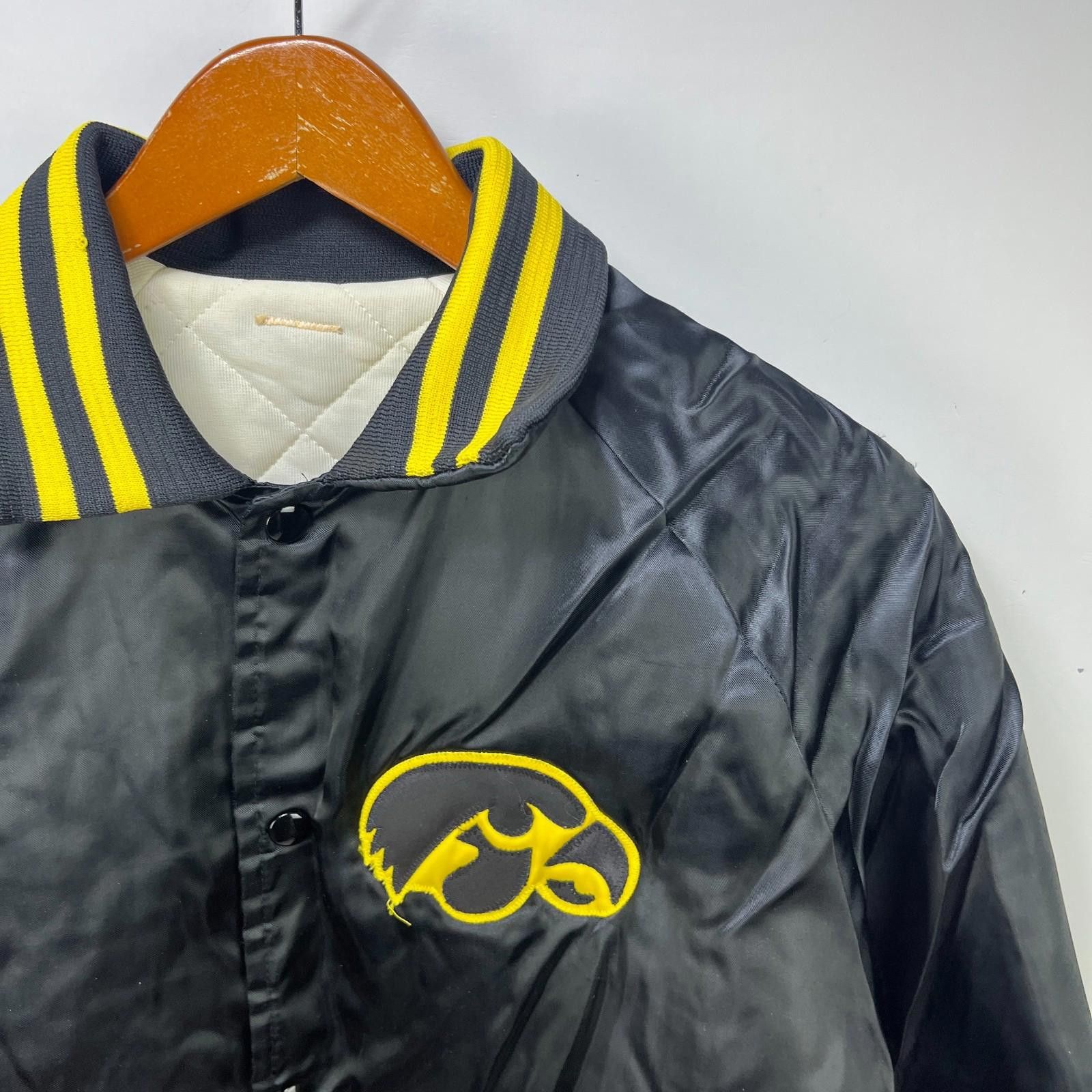 Other Vintage Iowa Hawkeyes Varsity Bomber Jacket Medium Size ONE SIZE - 4 Thumbnail