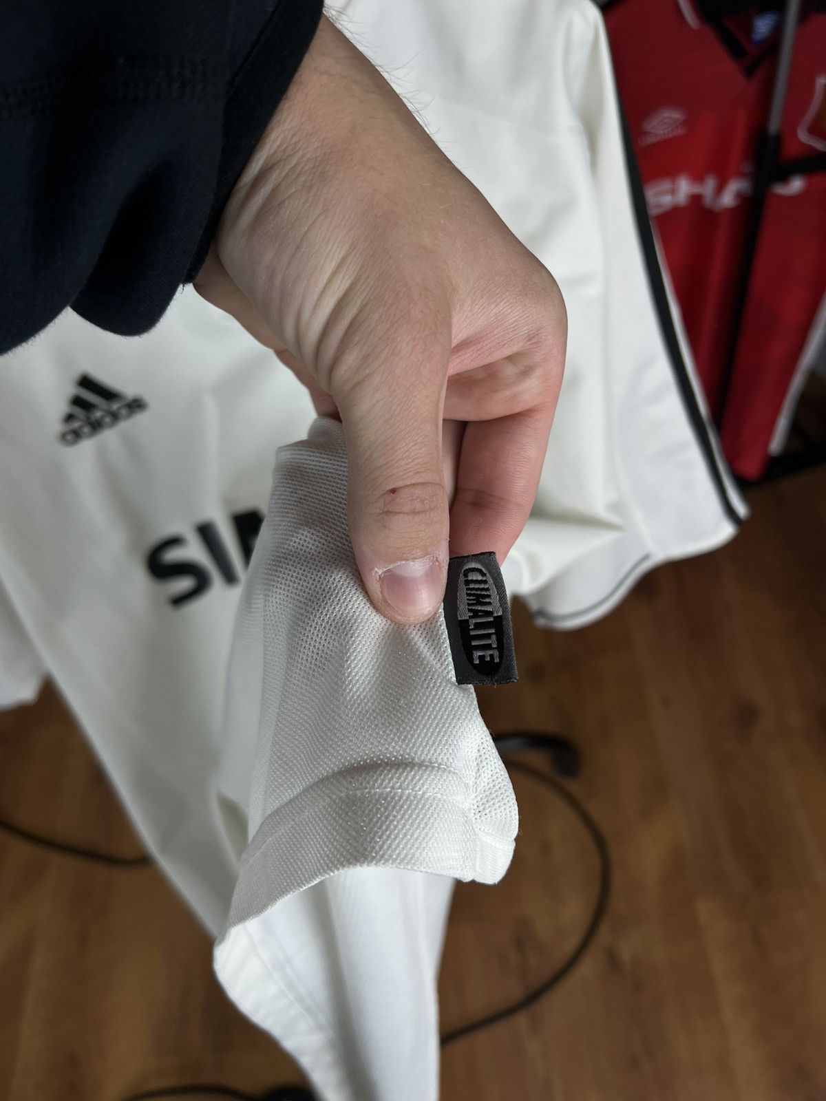 Adidas Soccer Jersey Adidas Real Madrid 2003/04 White Retro Shirt Size US XL / EU 56 / 4 - 6 Thumbnail
