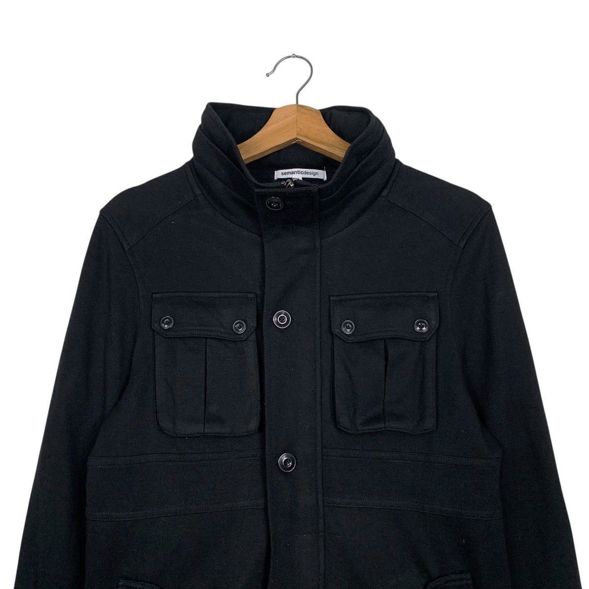 semanticdesign Sematic Design Black Casual Jacket Size US S / EU 44-46 / 1 - 2 Thumbnail