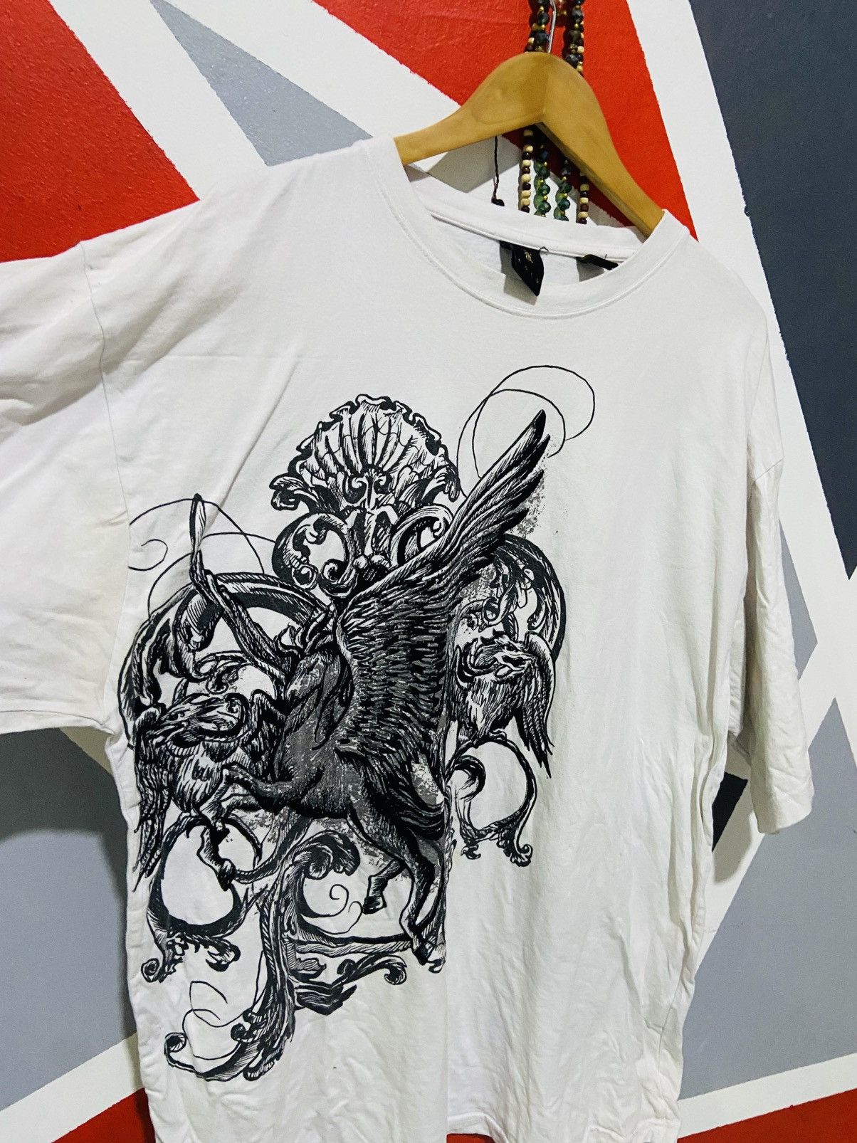 Karl Kani Kani Gold Shiny Silver Unicorn Tee Size US XXL / EU 58 / 5 - 3 Thumbnail