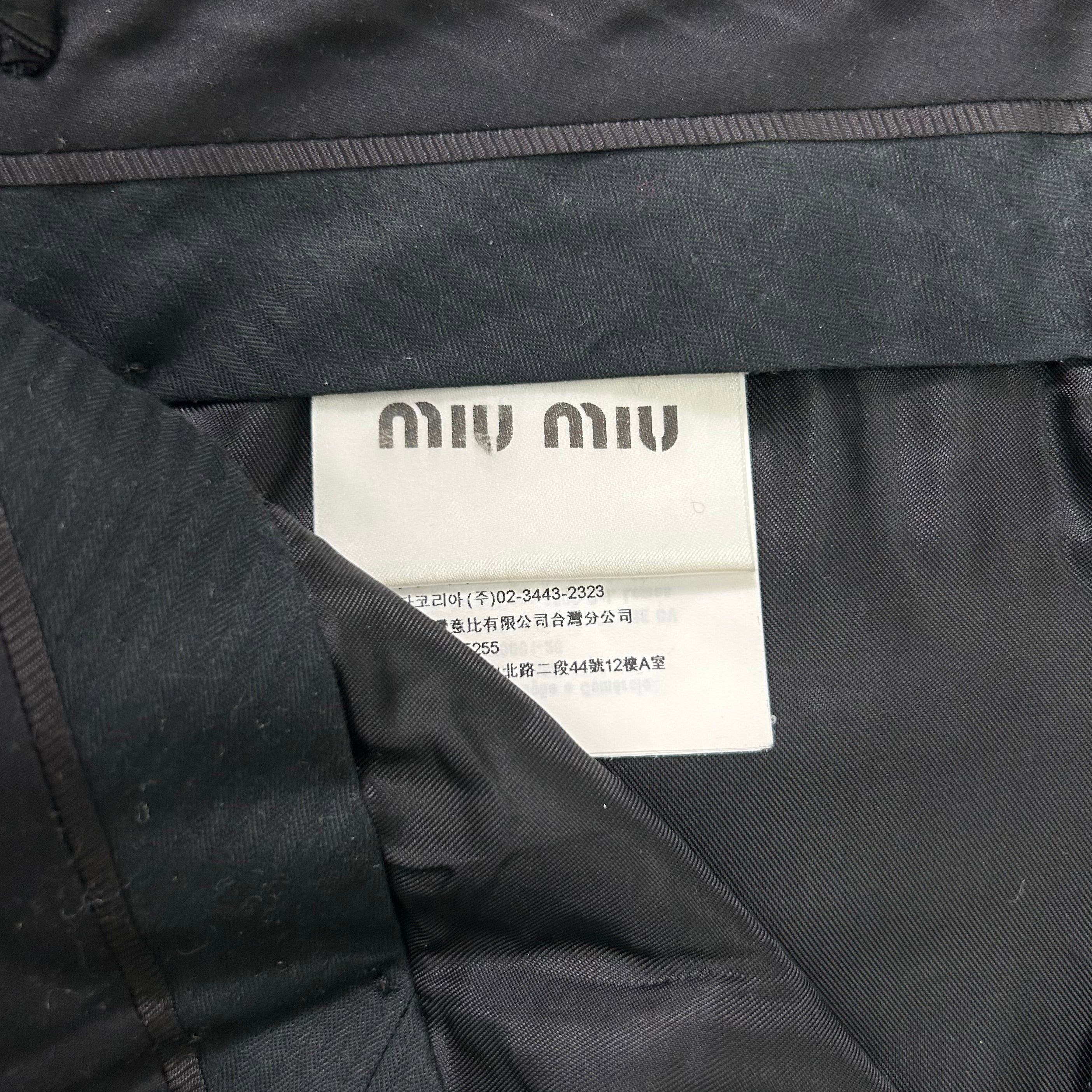 Miu Miu Miu Miu 3/4 Checkered Pants Size 30" / US 8 / IT 44 - 5 Thumbnail