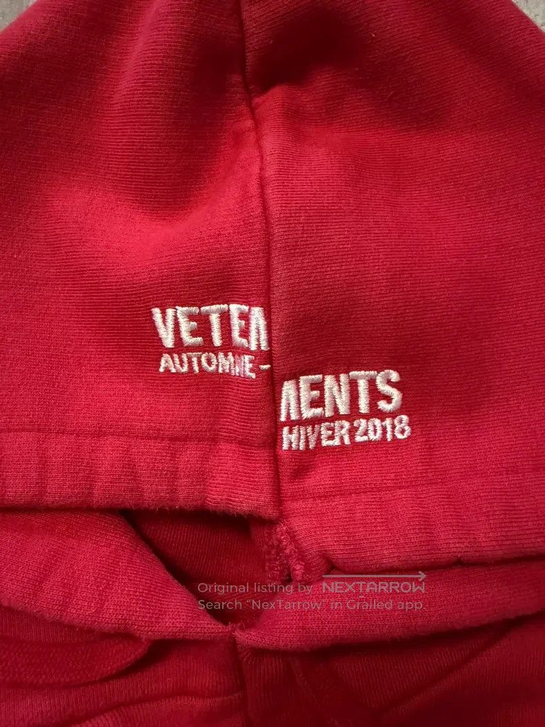 Vetements Vetements Wrinkled hoodie Size US S / EU 44-46 / 1 - 2 Thumbnail