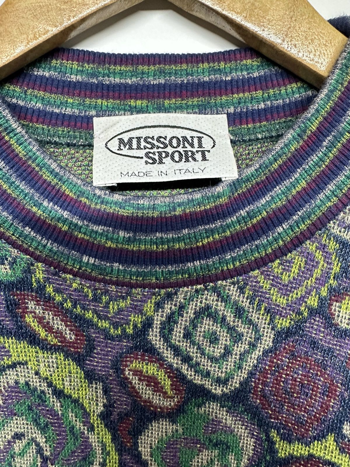 Missoni MISSONI SPORT x VINTAGE x MULTICOLOUR x RARE Size US XL / EU 56 / 4 - 3 Thumbnail