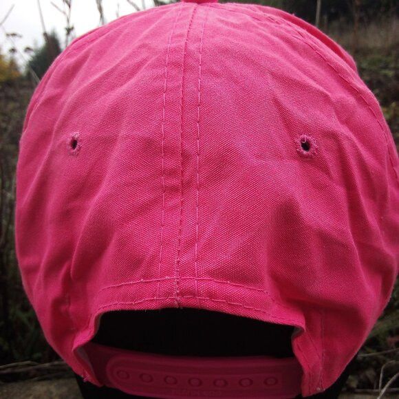Nissan × Vintage DS Vintage McRyan Hauling Neon Pink Rope Snap Trucker Hat Size 26 - 4 Thumbnail