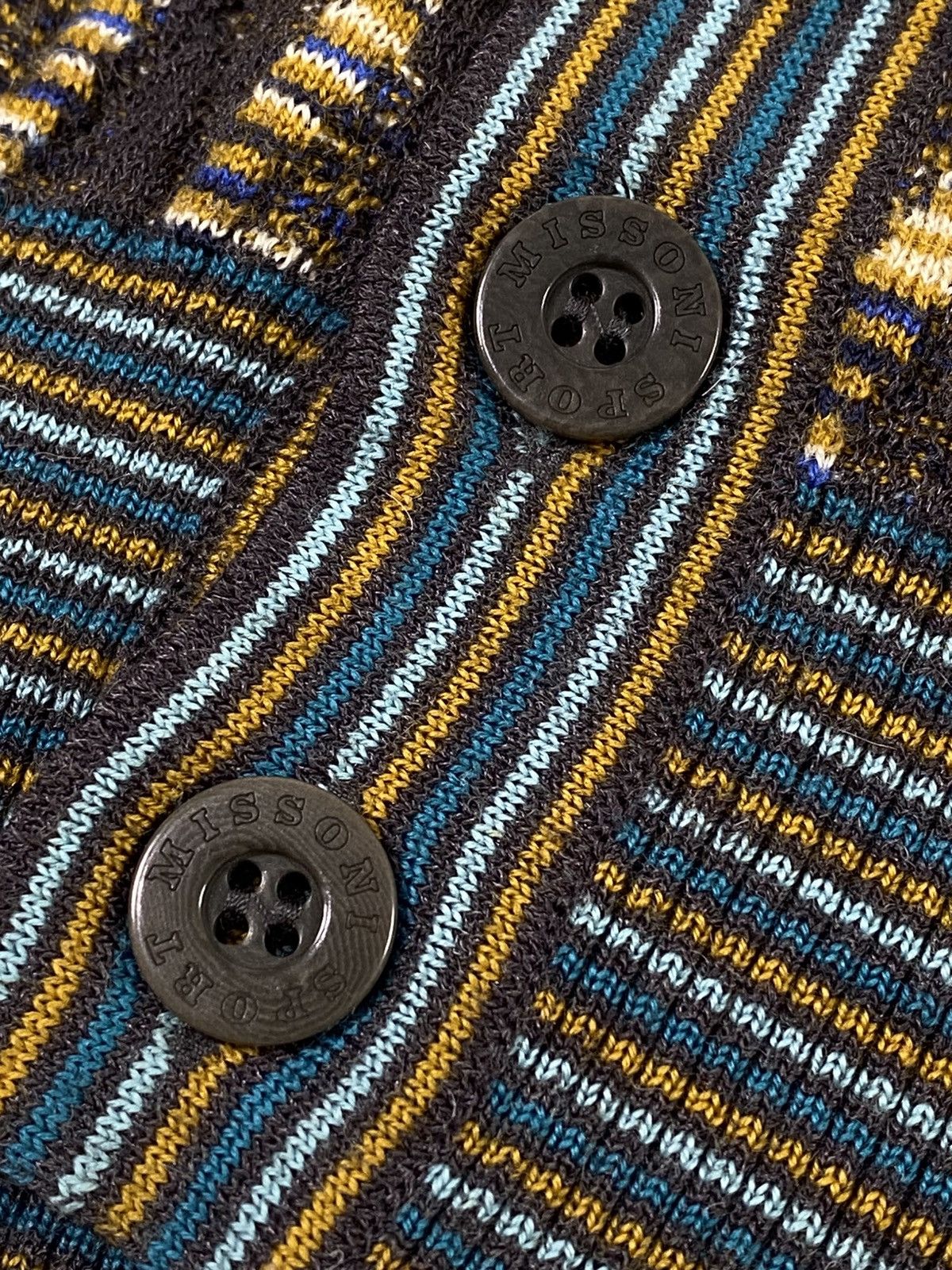 Missoni Vintage 90s Missoni Cardigan Knit 🇮🇹 Size US M / EU 48-50 / 2 - 8 Thumbnail