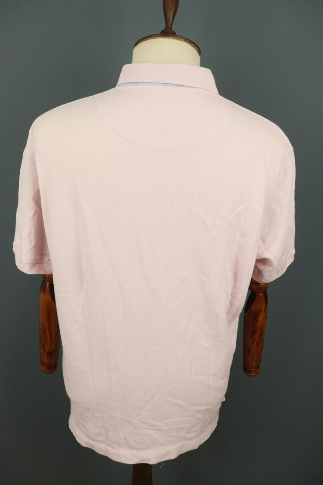 La Martina La Martina Pink Short Sleeve Polo Shirt Size 2XL Size US XXL / EU 58 / 5 - 12 Thumbnail