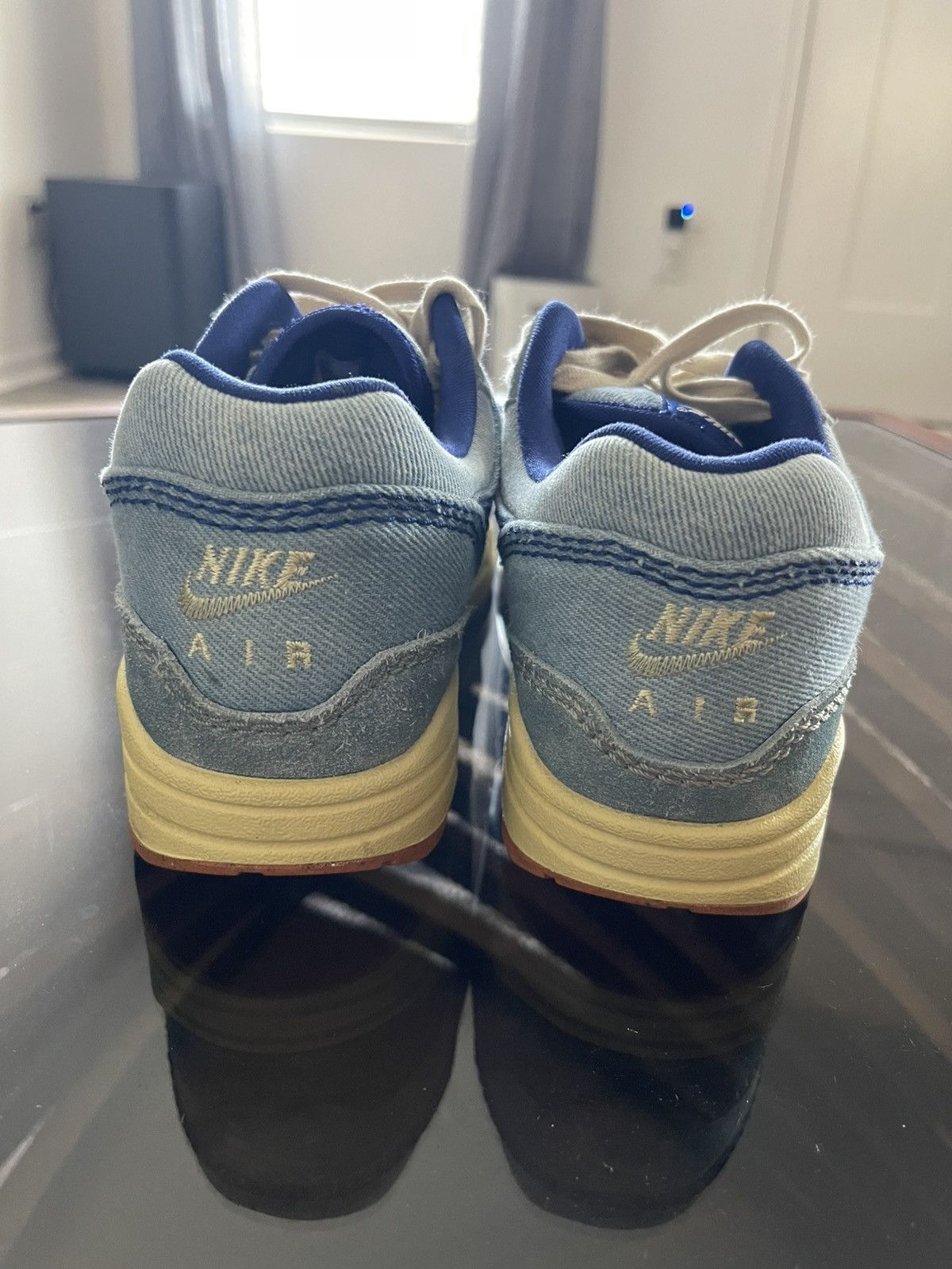 Nike Nike Air Max 1 PRM "Dirty Denim" Size US 8.5 / EU 41-42 - 3 Thumbnail