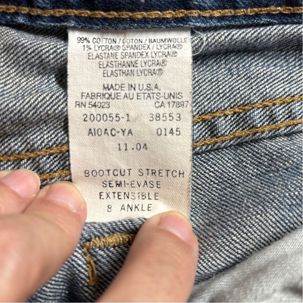 Gap GAP Women's 8 Boot cut stretch ankle jeans Size 30" / US 8 / IT 44 - 4 Thumbnail
