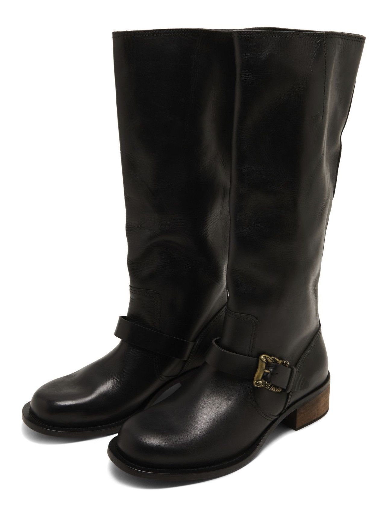 Enfants Riches Deprimes AW23 Rose Buckle Tall Boots Size US 12 / EU 45 - 3 Thumbnail