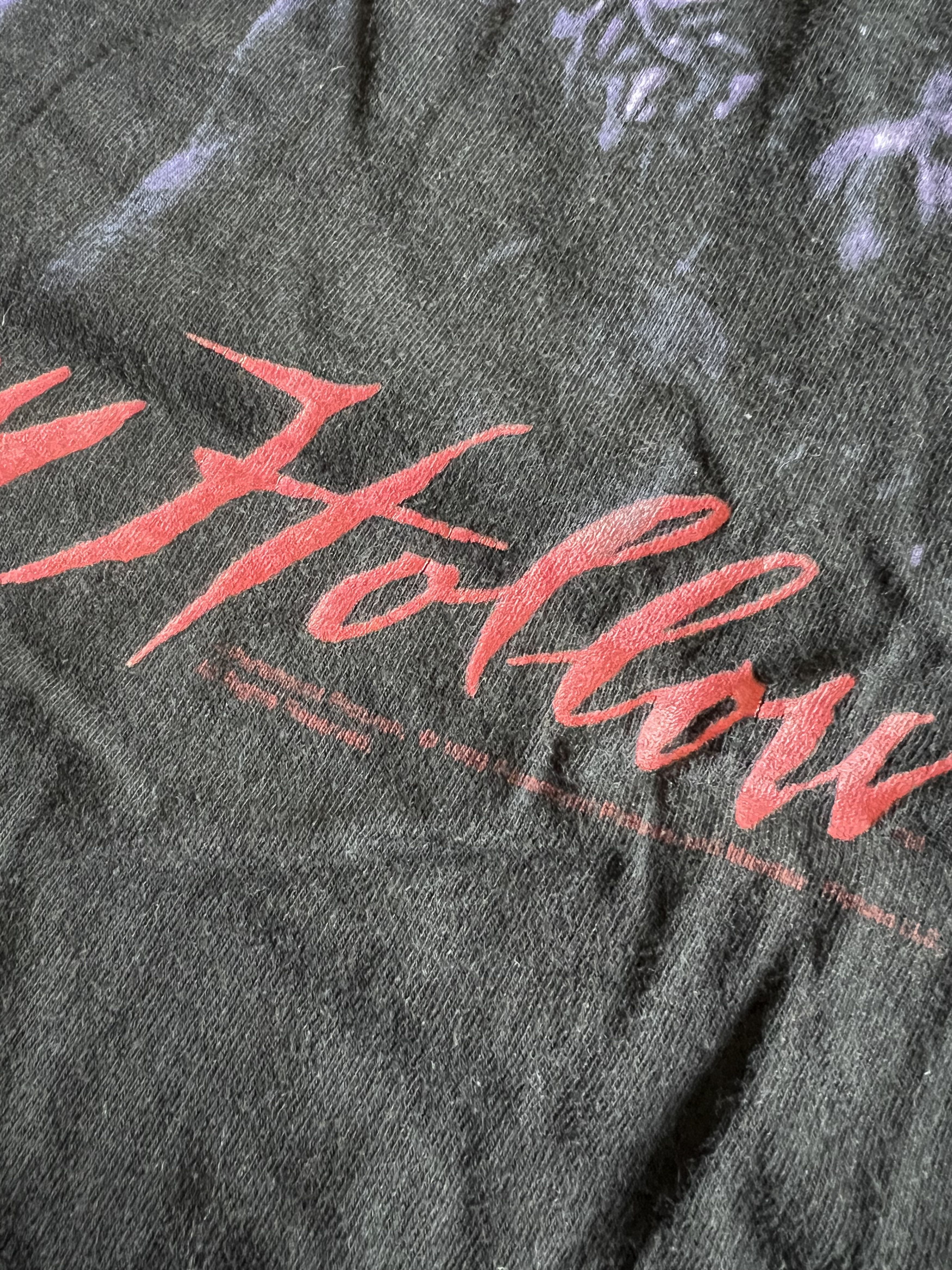 Vintage 1999 Sleepy Hollow Tee Horror Tim Burton Edward Scissorhands Size US XL / EU 56 / 4 - 3 Thumbnail
