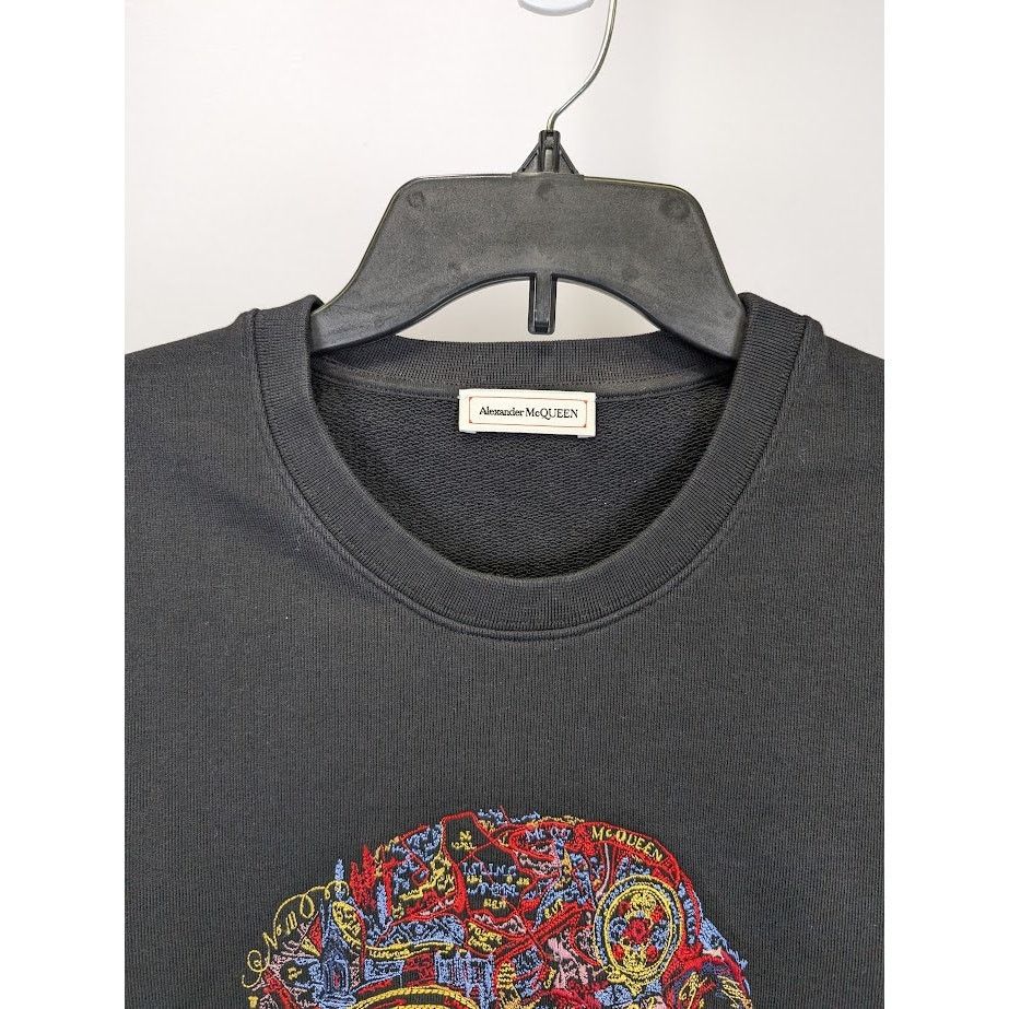 Alexander McQueen o1rshd1 Sweatshirt in Black Size US M / EU 48-50 / 2 - 5 Thumbnail