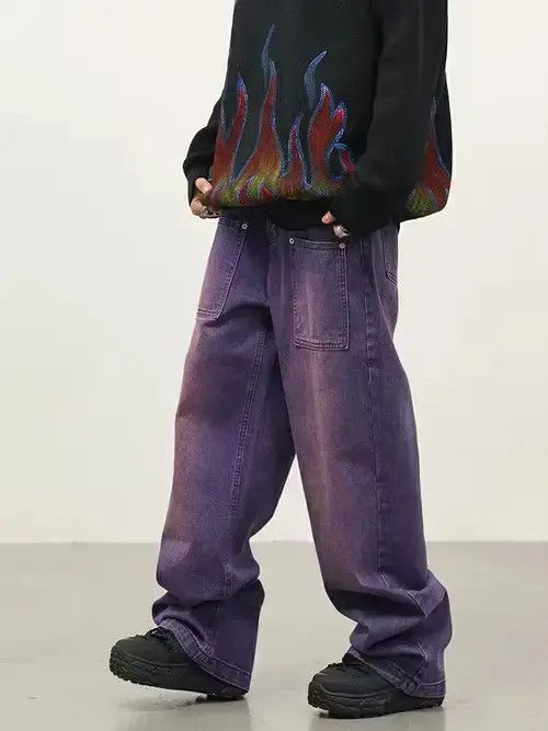 Other faded hiphop baggy cargo pants Size US 32 / EU 48 - 2 Thumbnail