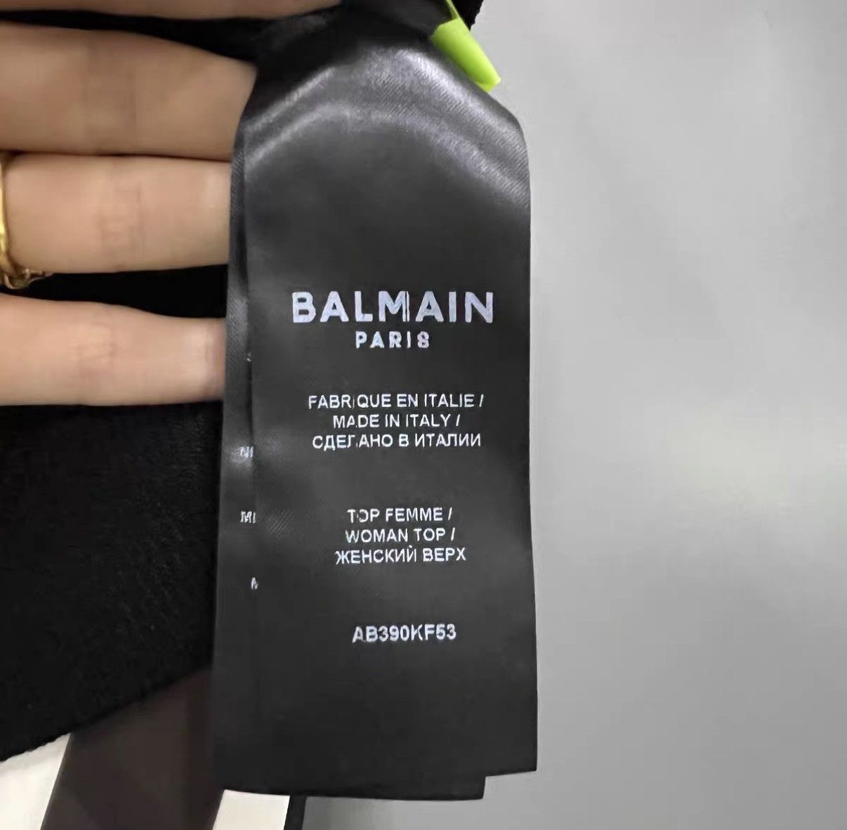 Balmain Balmain Black Button Knit Tank Top J41 Size S / US 4 / IT 40 - 5 Thumbnail
