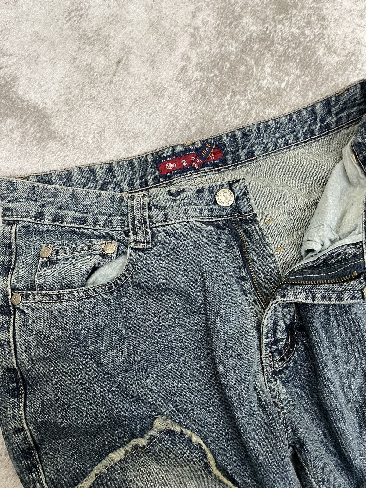 Hysteric Glamour 2000s Jinggou Japan Flared distressed Denim LGB Style Size US 29 - 7 Thumbnail