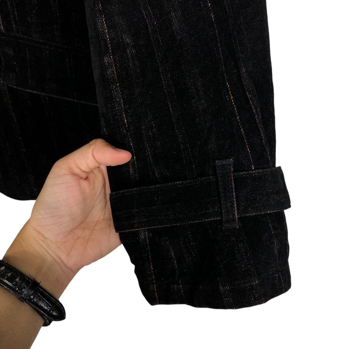 Japanese Brand × Vintage 📌Hickory Chore Jacket Pazzo Denim Issey Miyake Size US L / EU 52-54 / 3 - 16 Thumbnail